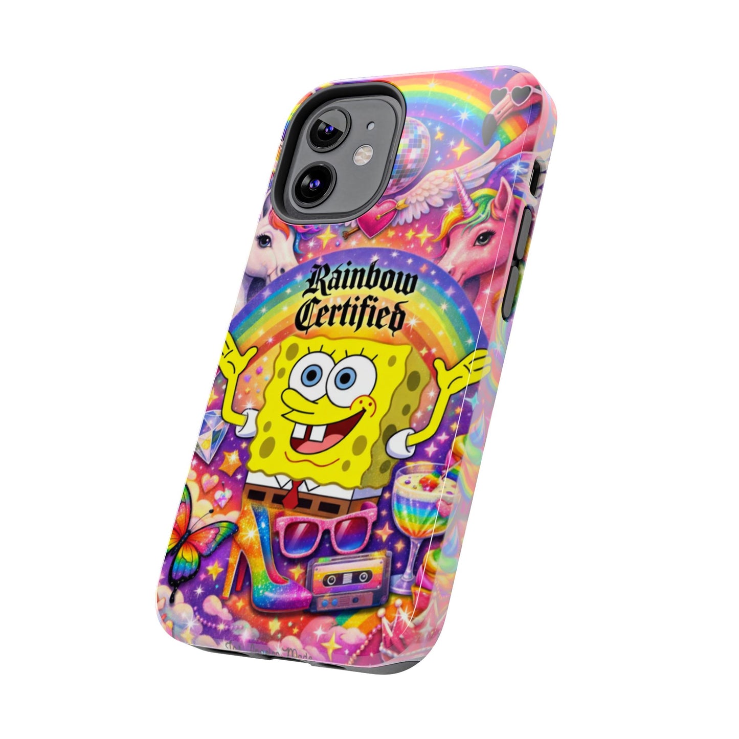 Los Angelez Made x Gay SpongeBob ''Rainbow Certified'' Tough Phone Case