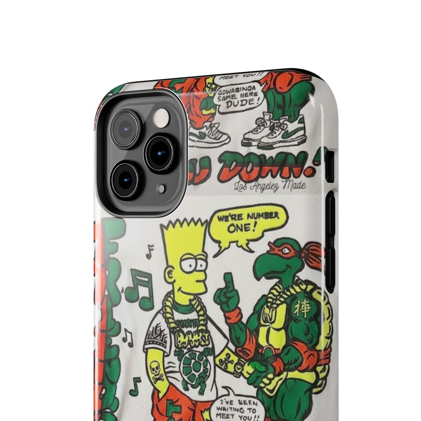 Los Angelez Made x Bart & TMNT Tough Phone Case