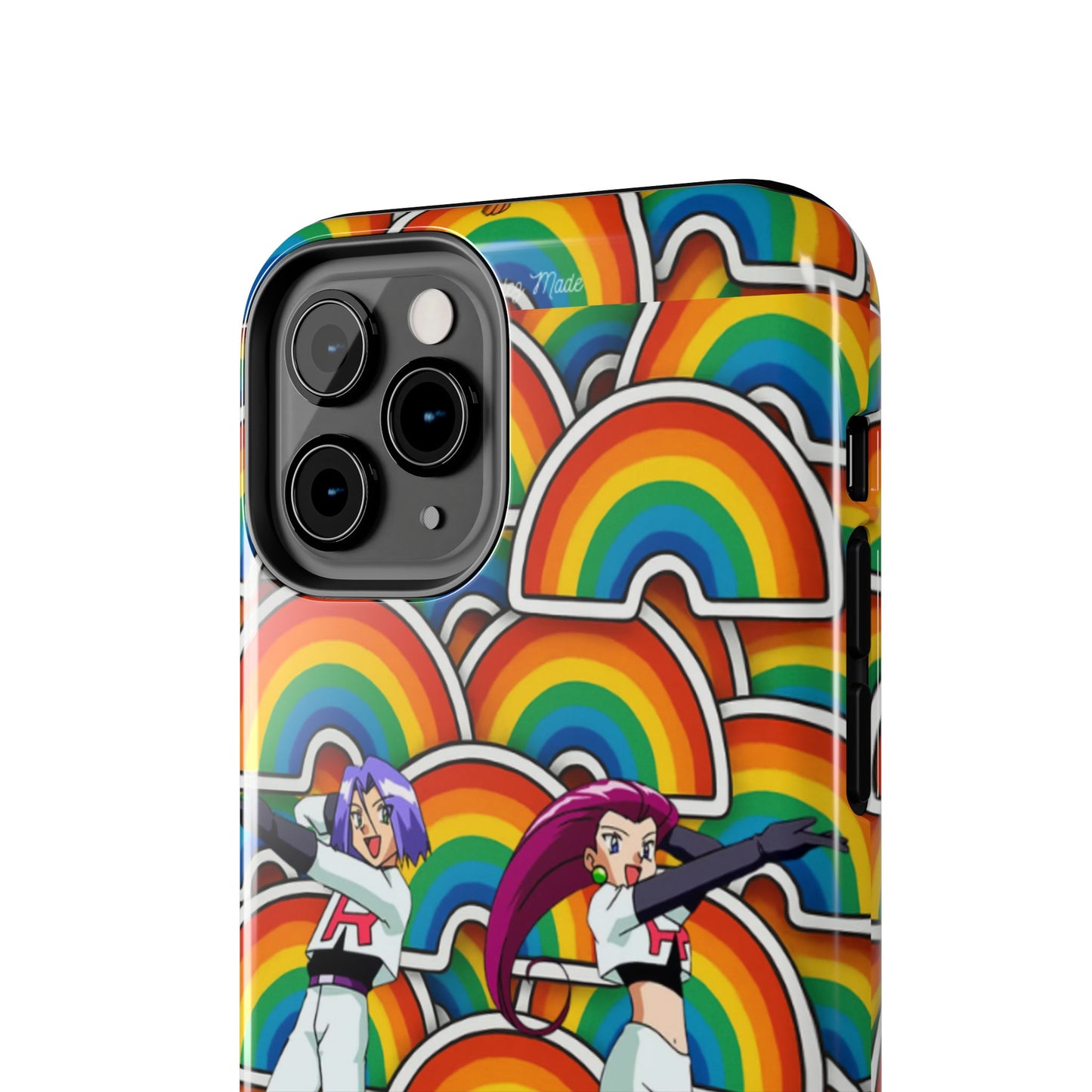 Los Angelez Made x Team Rocket Rainbow Emoji Tough Phone Case
