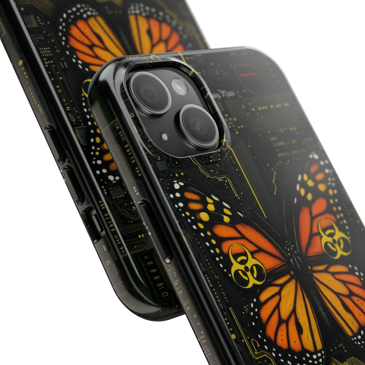 Los Angelez Made x Cyber Butterfly Tough Phone Case