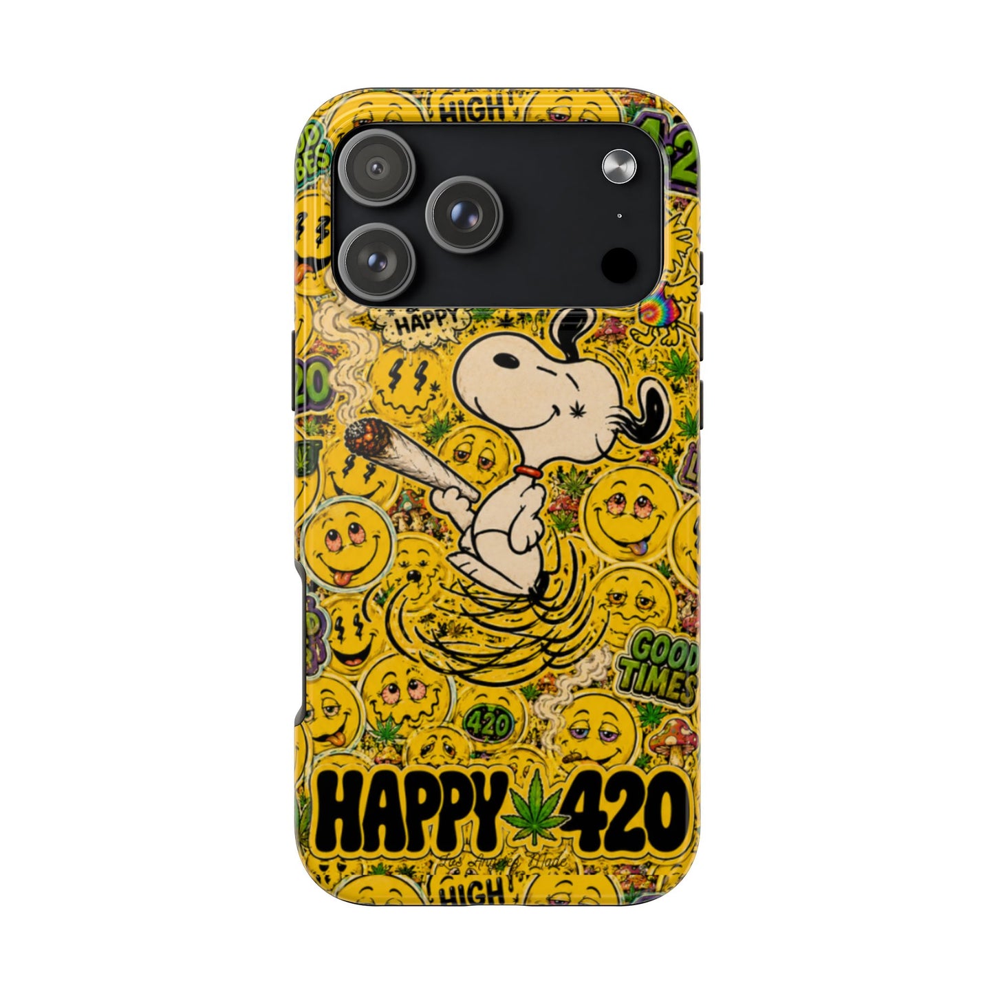 Los Angelez Made x 420 Happy Snoopy Tough Phone Case