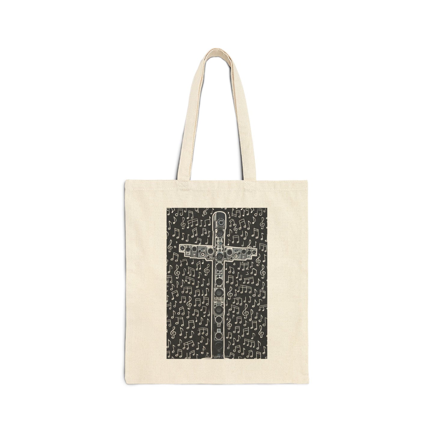 Los Angelez Made x Music is God Canvas Tote Bag