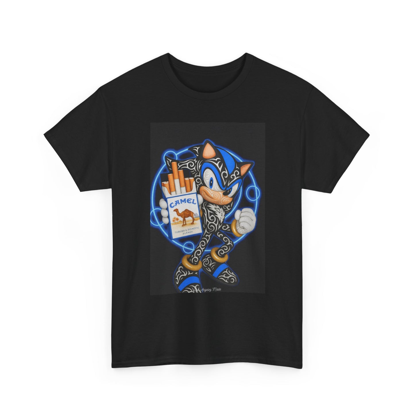 Los Angelez Made x Sonic With Camels Unisex Heavy Cotton T-Shirt