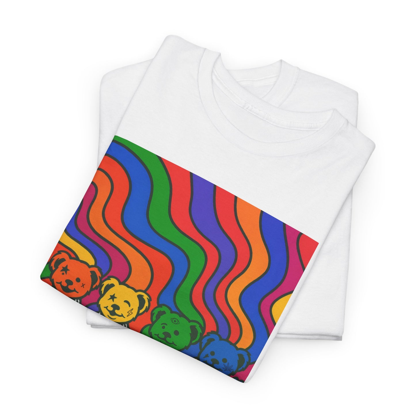 Los Angelez Made x G.O.M.D. Cheer Bears Unisex Heavy Cotton T-Shirt