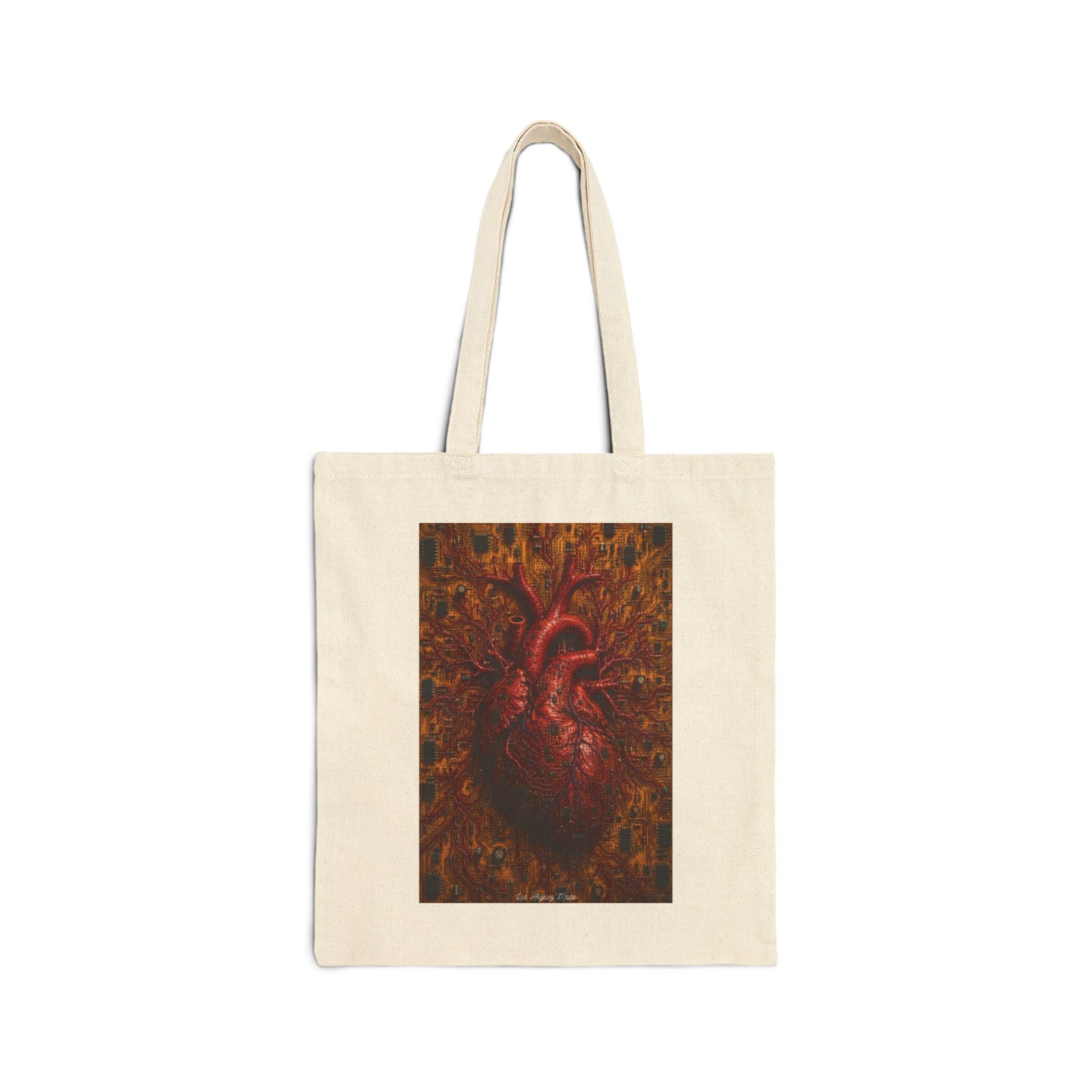 Los Angelez Made x Chrome Heart Canvas Tote Bag