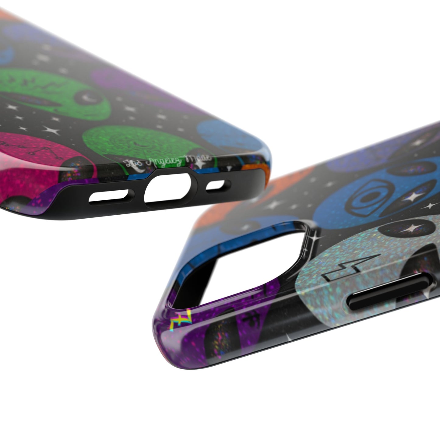 Los Angelez Made x Y2K Alien Sticker Sheet Tough Phone Case