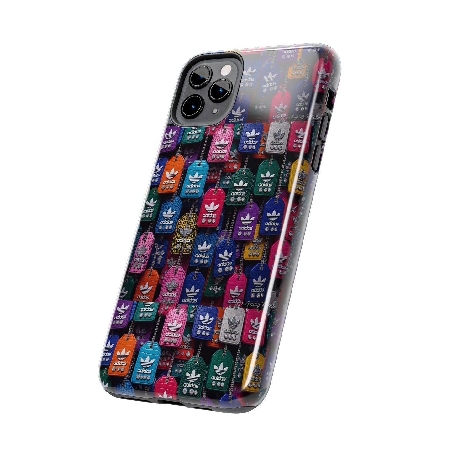 Los Angelez Made x Adidas Leather Tags Tough Phone Case