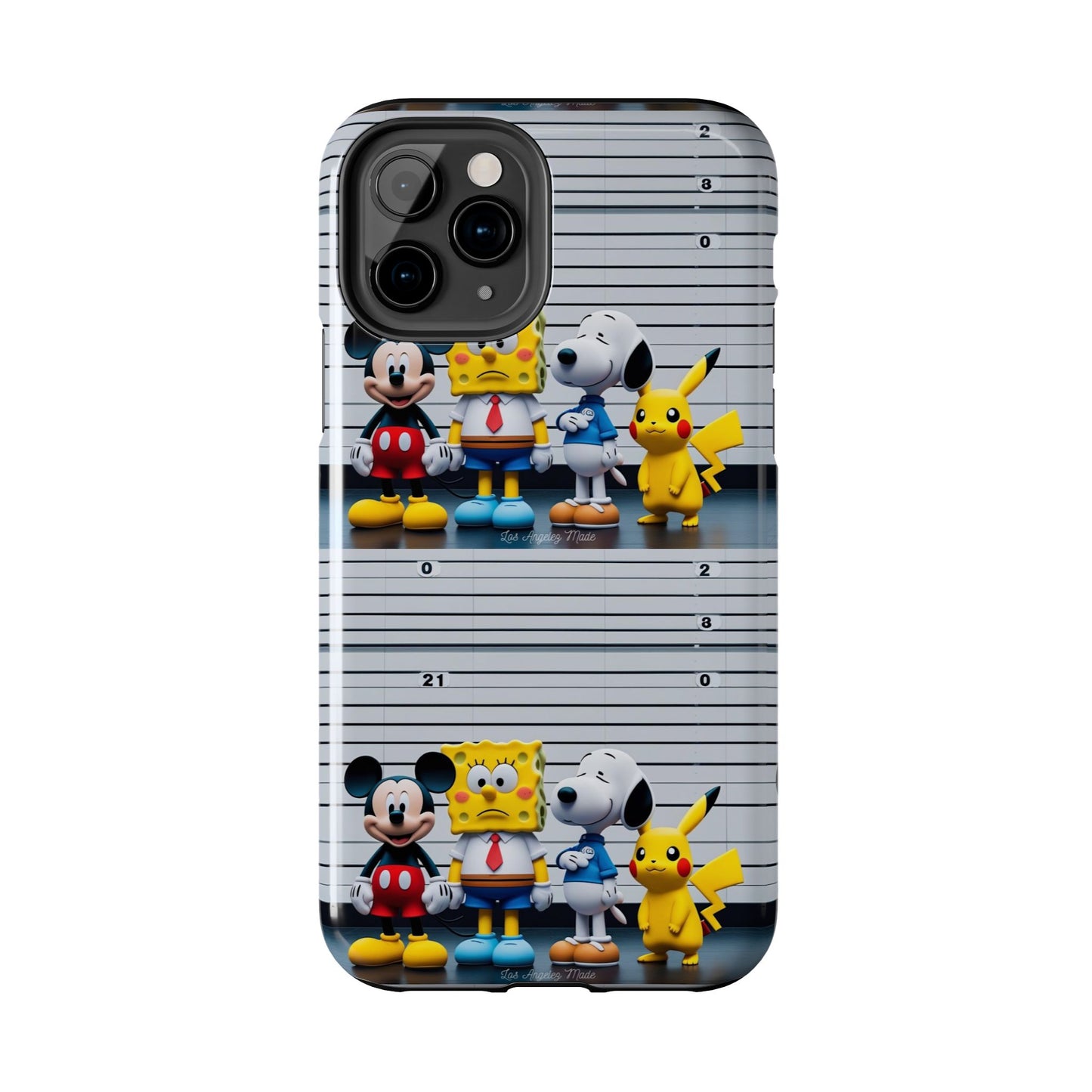Los Angelez Made x Cartoon Police Line Up Tough Phone Case