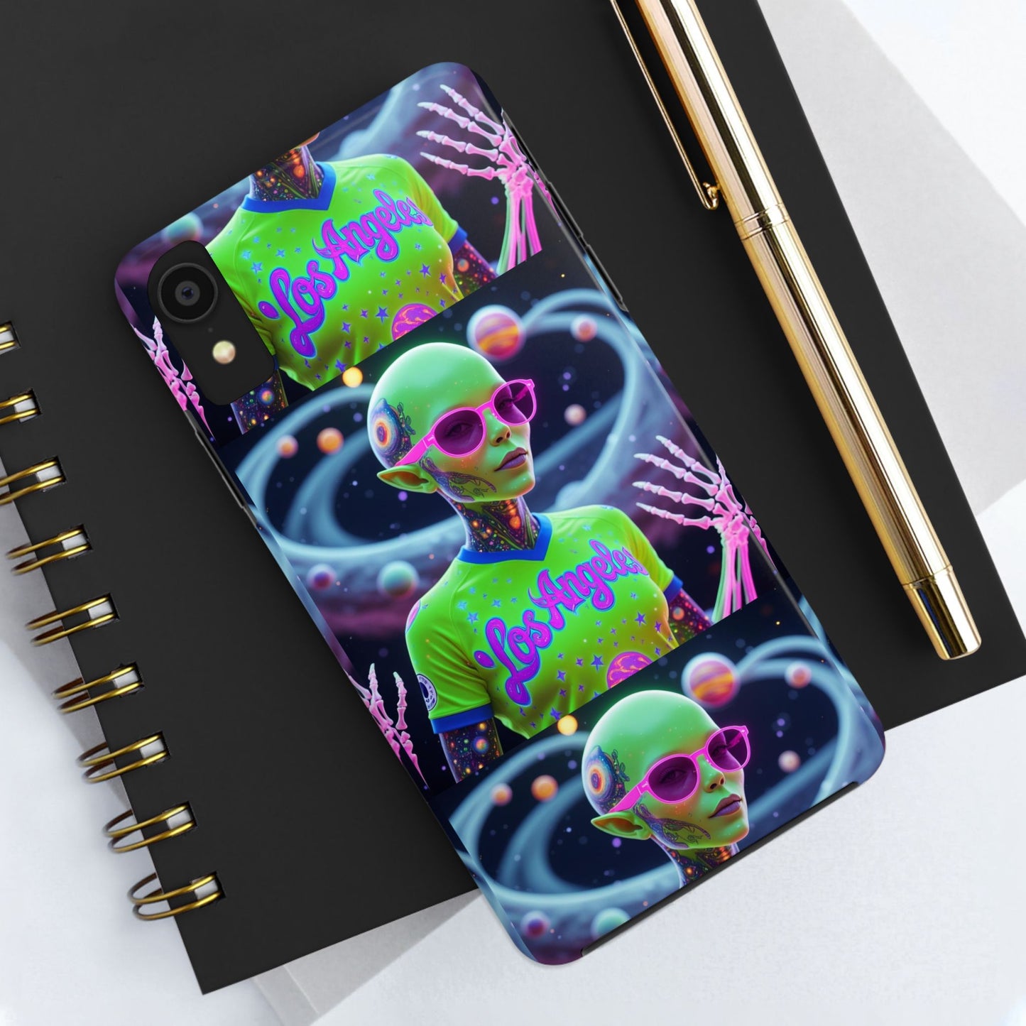 Los Angelez Made x Neon Alien Tough Phone Case
