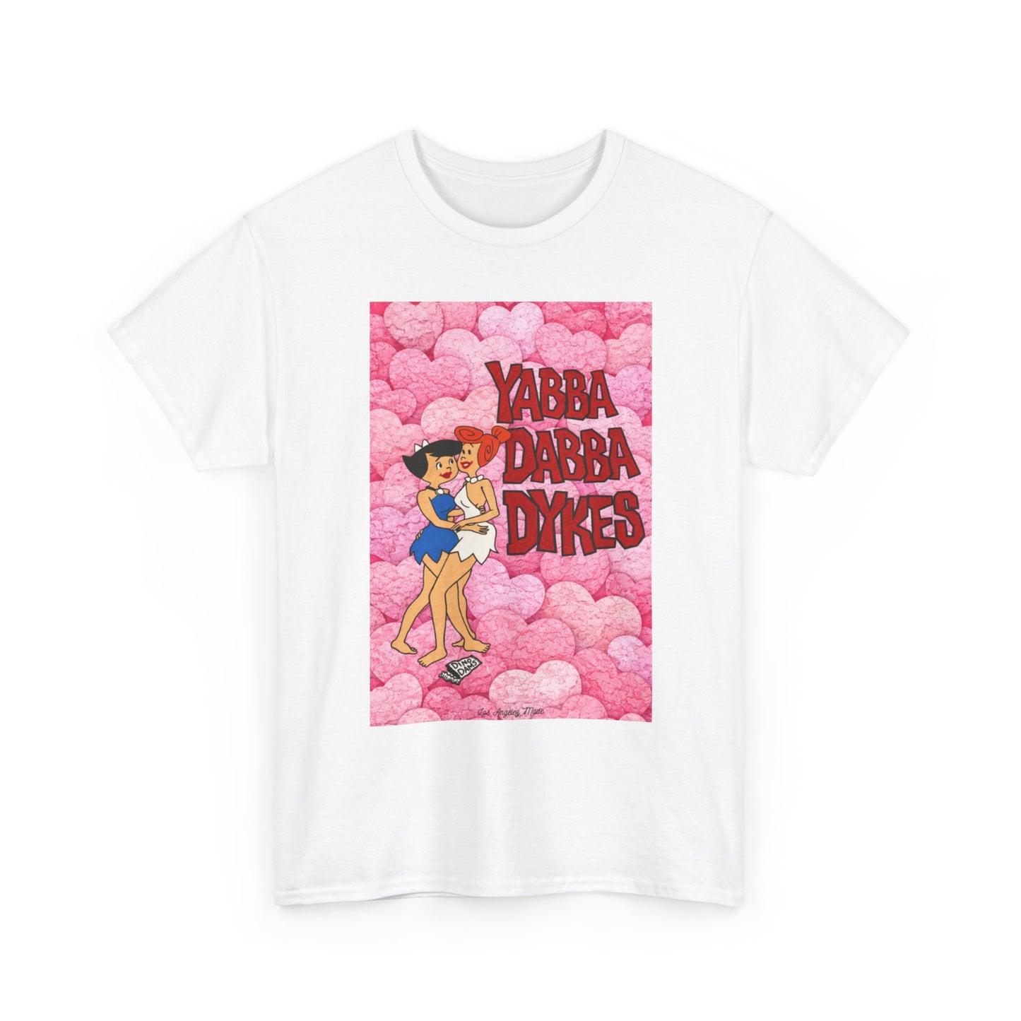 Los Angelez Made x Yabba Dabba Dykes Unisex Heavy Cotton T-Shirt