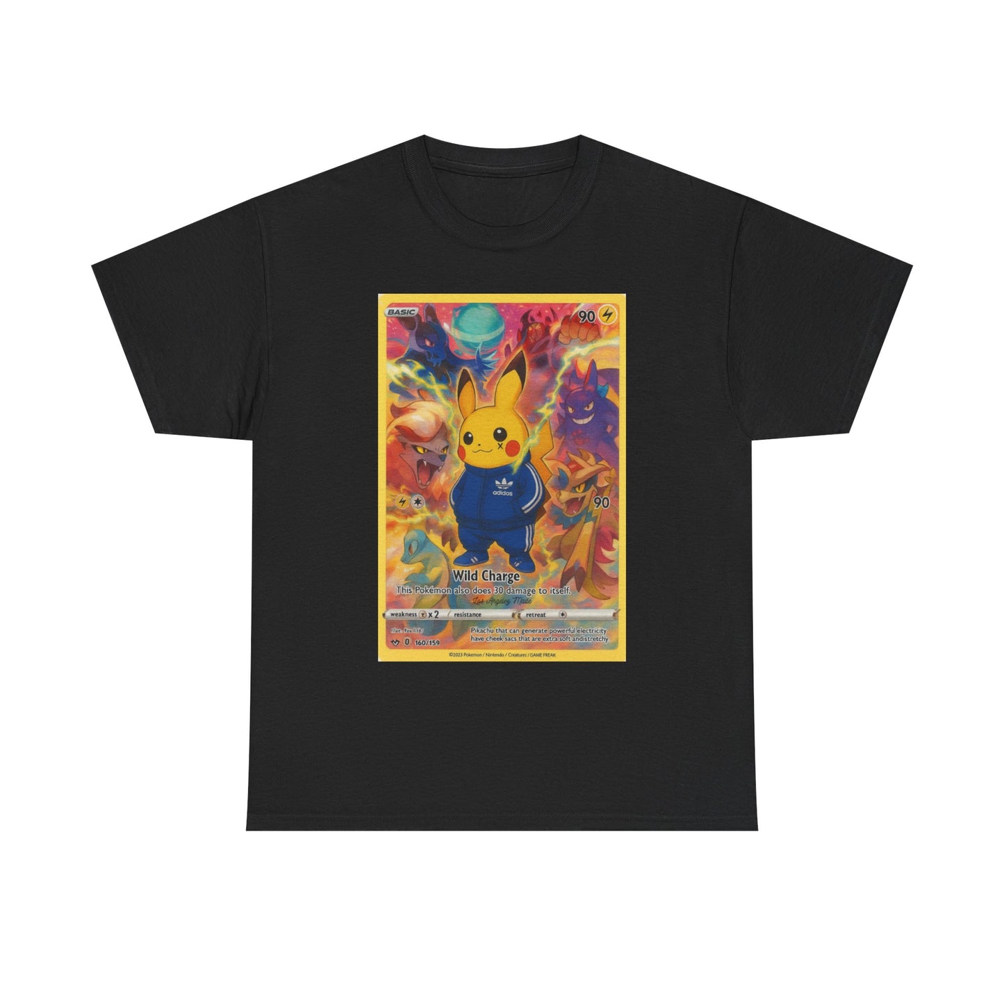 Los Angelez Made x Pika Card Unisex Heavy Cotton T-Shirt