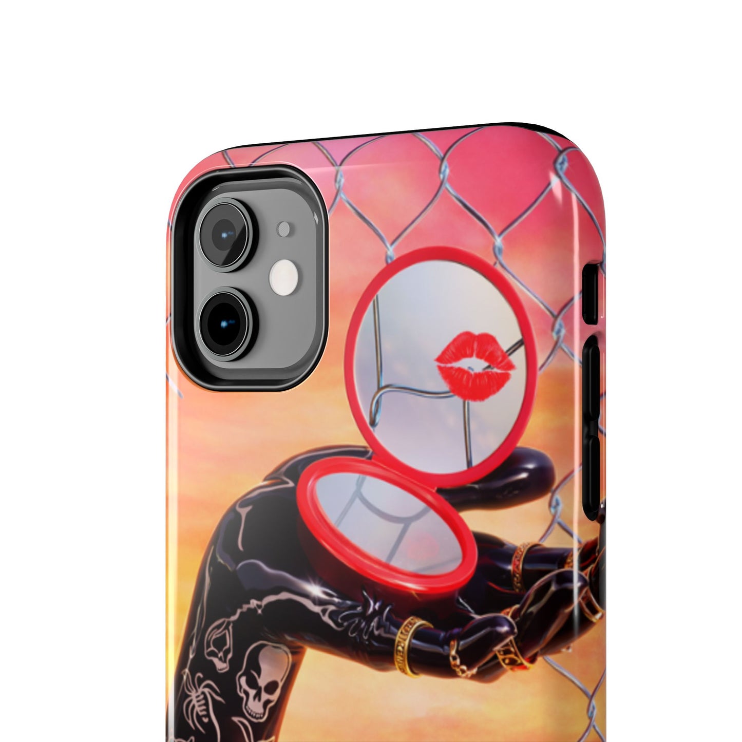 Los Angelez Made x Compact Kiss Tough Phone Case