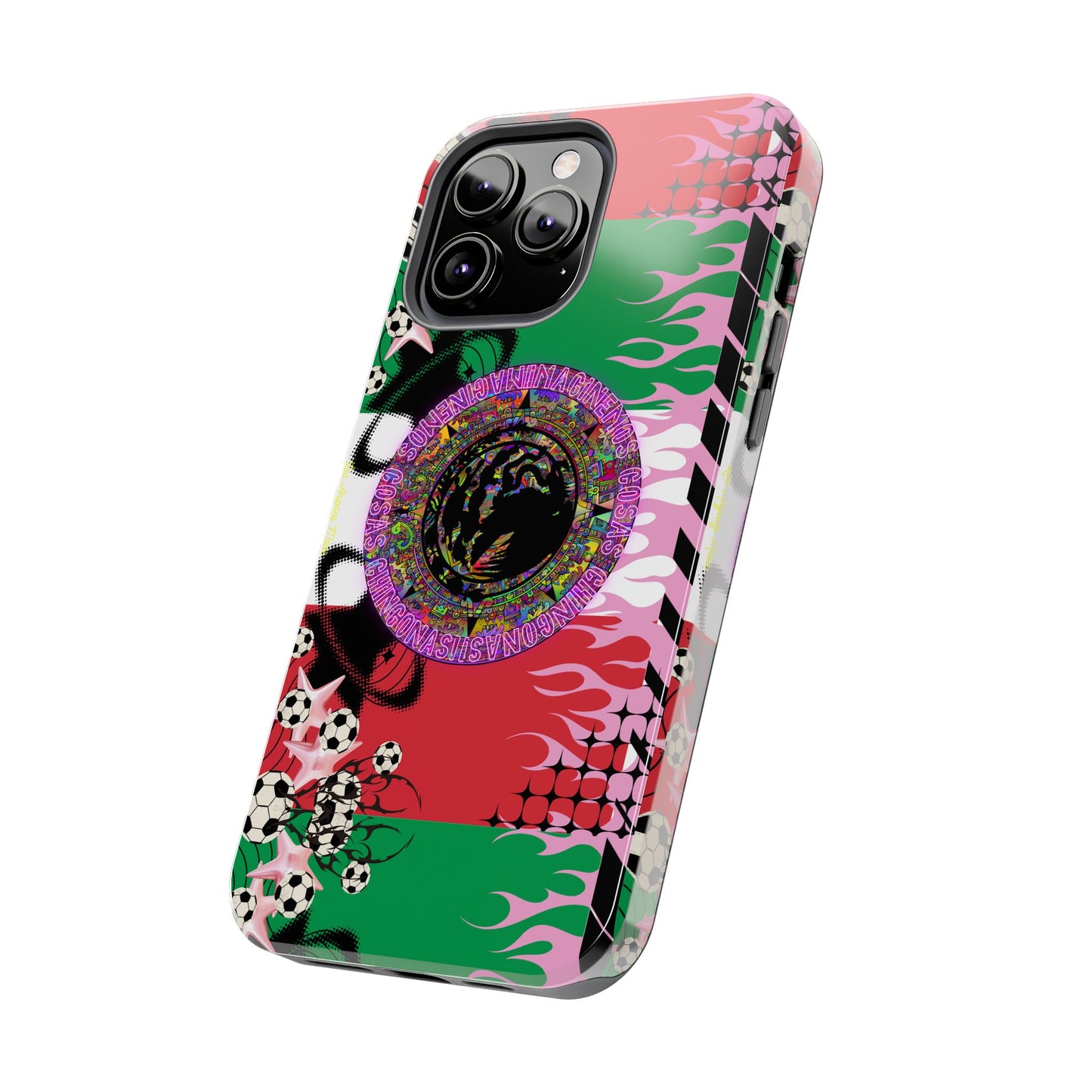 Los Angelez Made x Mexican Flag Tough Phone Case