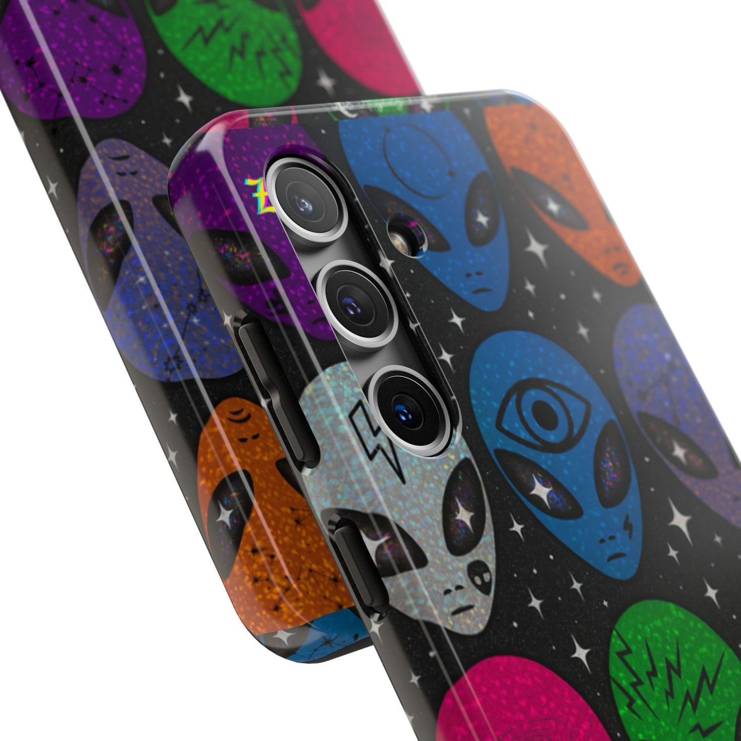 Los Angelez Made x Y2K Alien Sticker Sheet Tough Phone Case