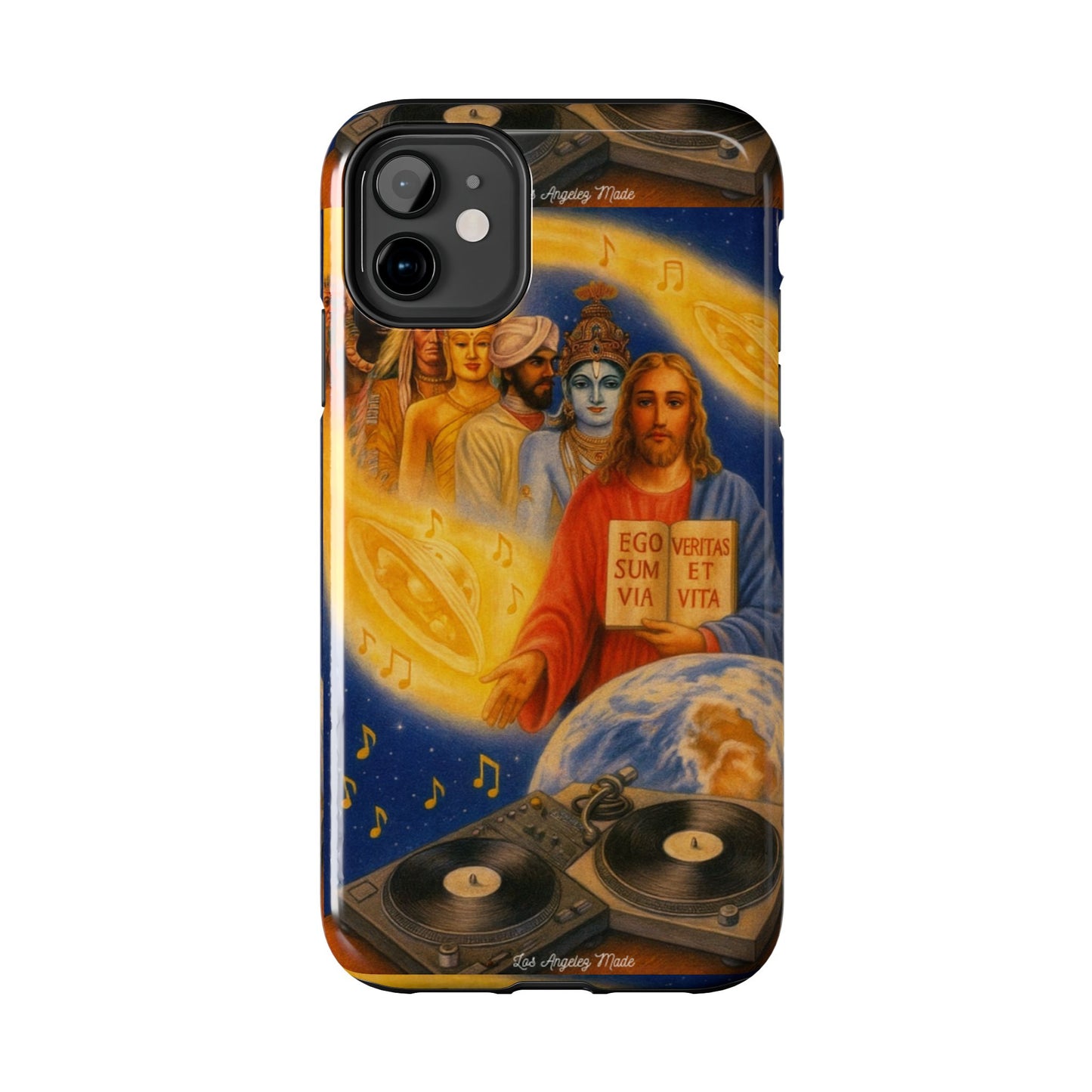 Los Angelez Made x God Is A DJ Tough Phone Case