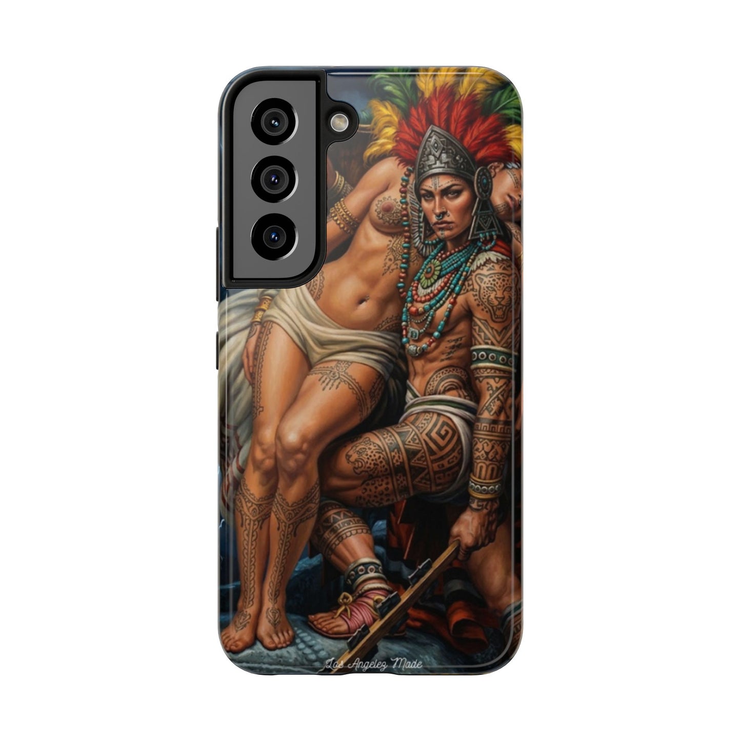Los Angelez Made x Aztec Lesbian Pride Tough Phone Case