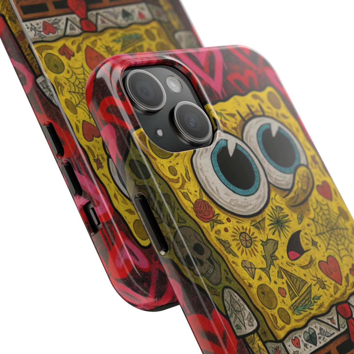 Los Angelez Made x Tatted Spongebob Tough Phone Case
