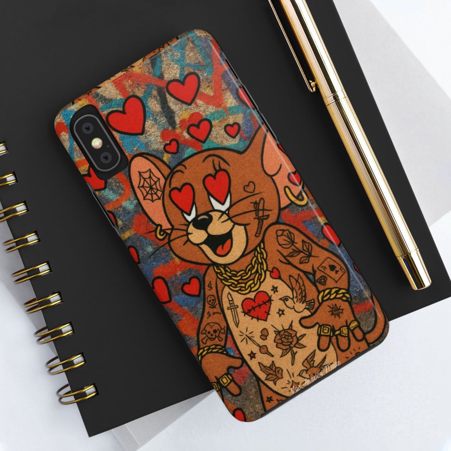 Los Angelez Made x Jerry In Love Tough Phone Case