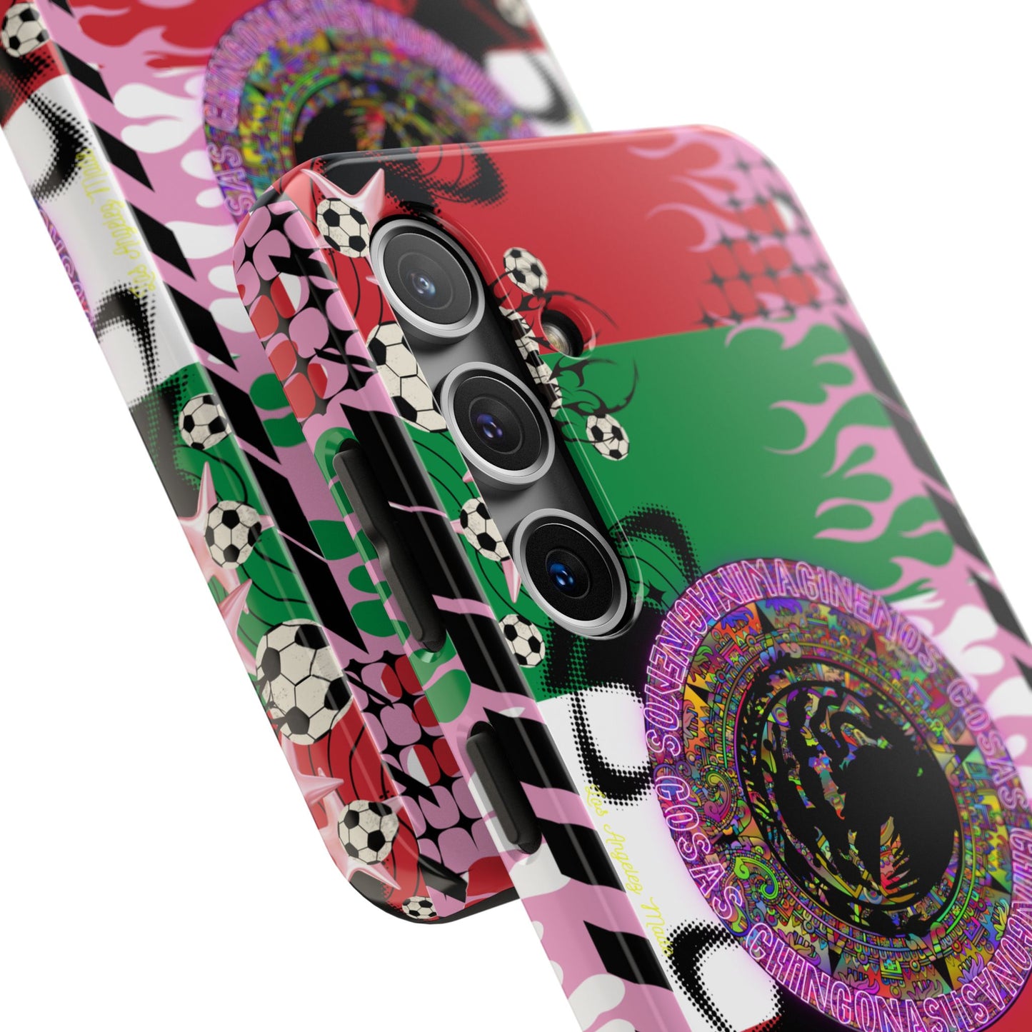 Los Angelez Made x Mexican Flag Tough Phone Case