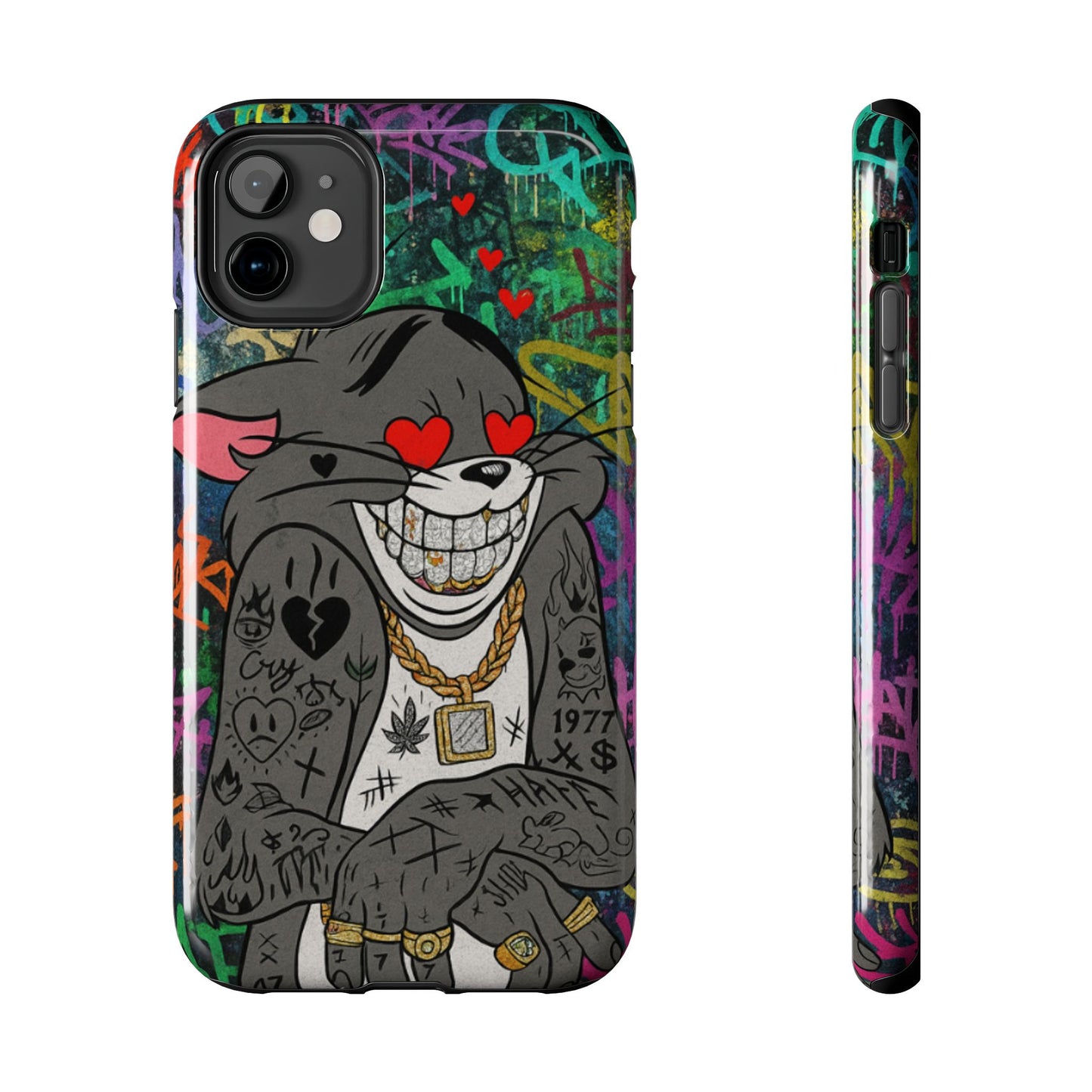 Los Angelez Made x Tom In Love Tough Phone Case