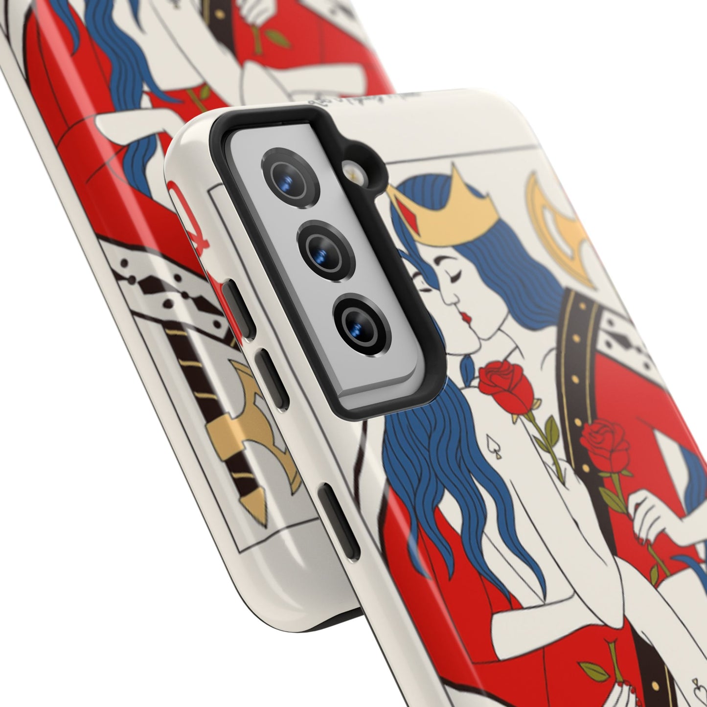 Los Angelez Made x Two Queens Card Tough Phone Case