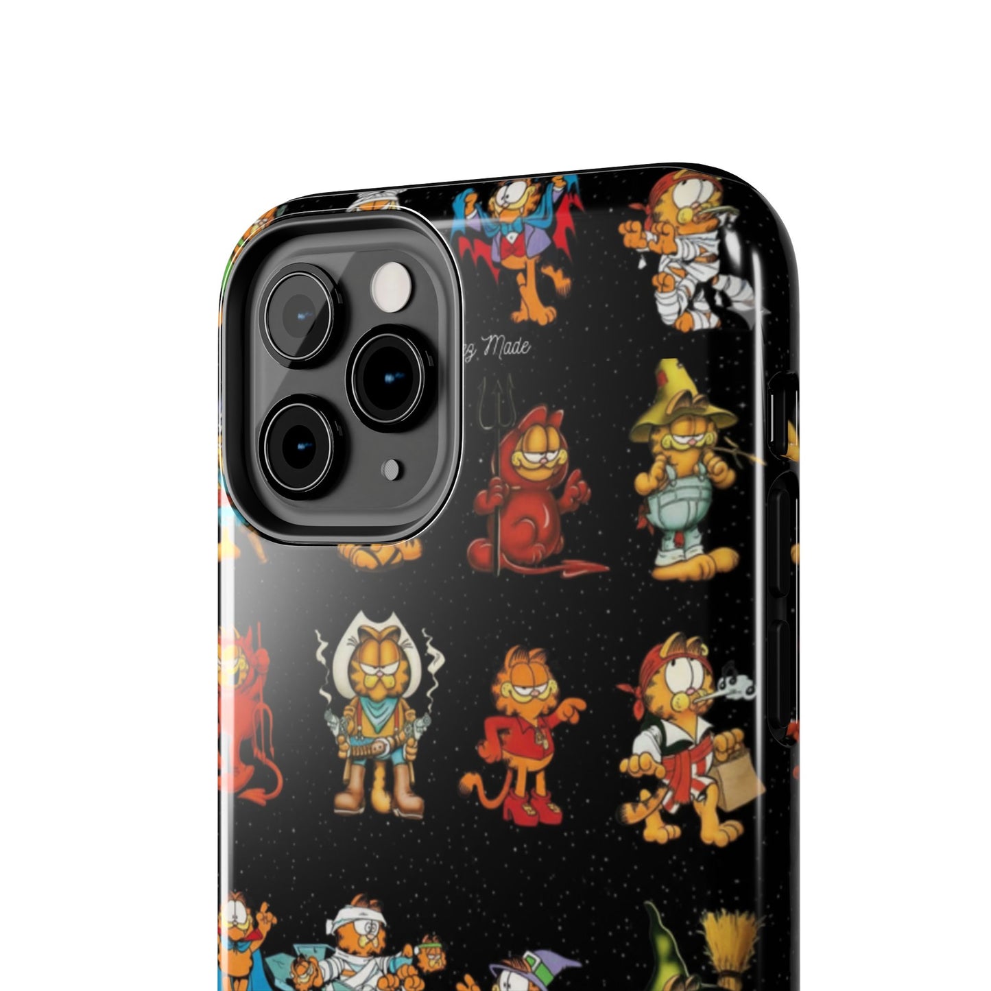 Los Angelez Made x Garfield Halloween Sticker Sheet Tough Phone Case