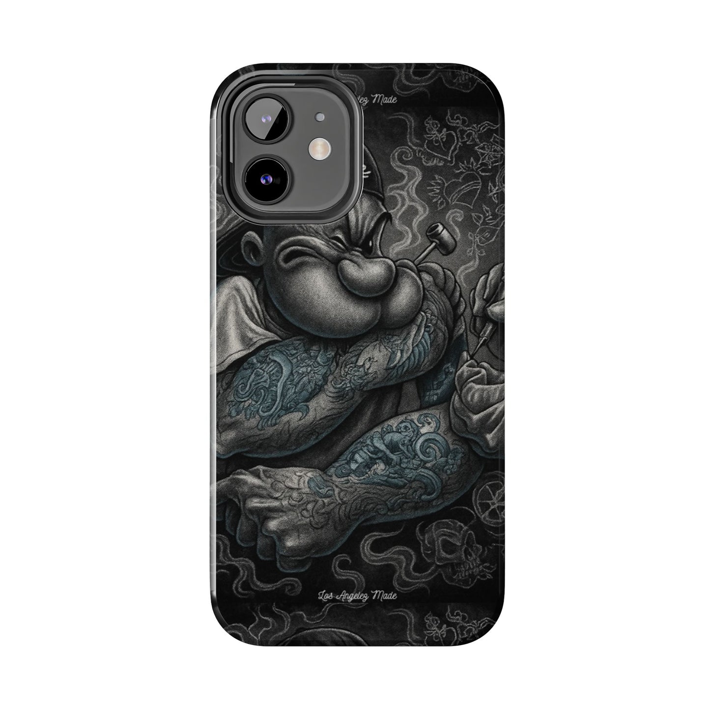Los Angelez Made x Popeye Getting Tatted Tough Phone Case