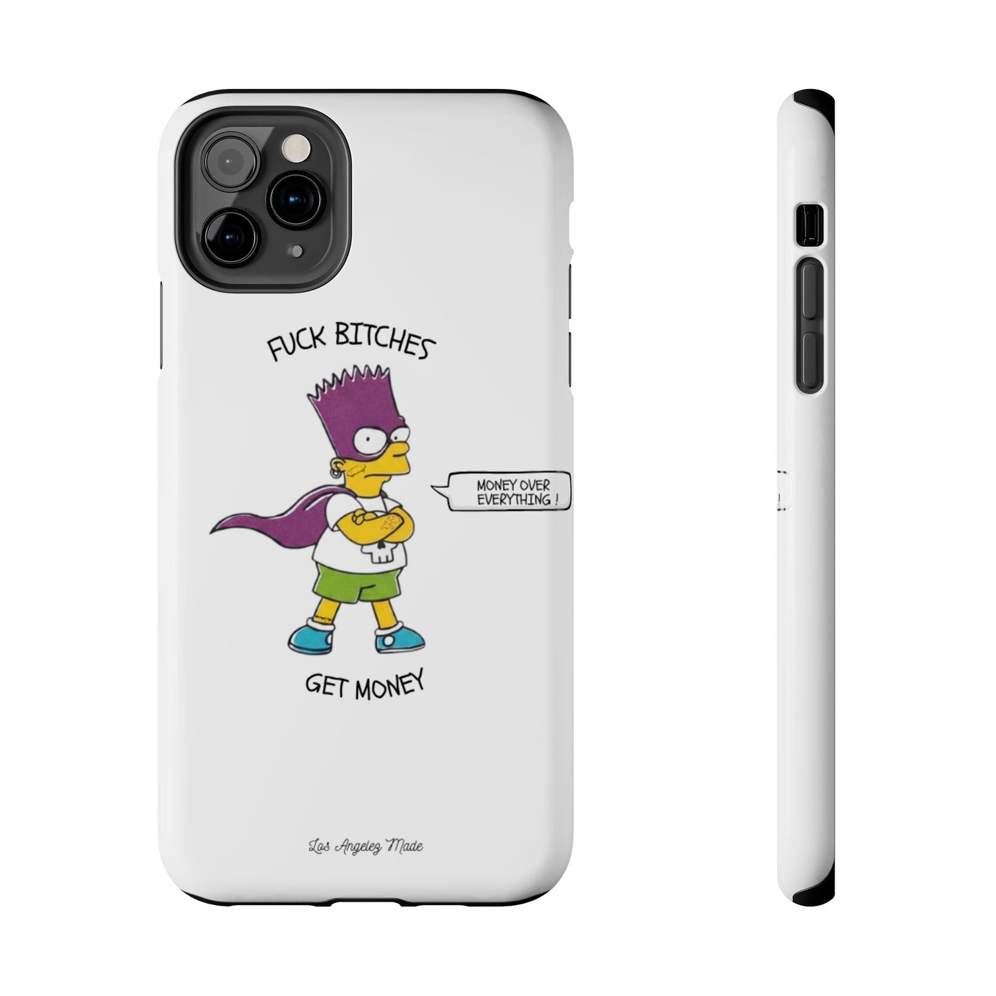 Los Angelez Made x Bart Get Money Tough Phone Case
