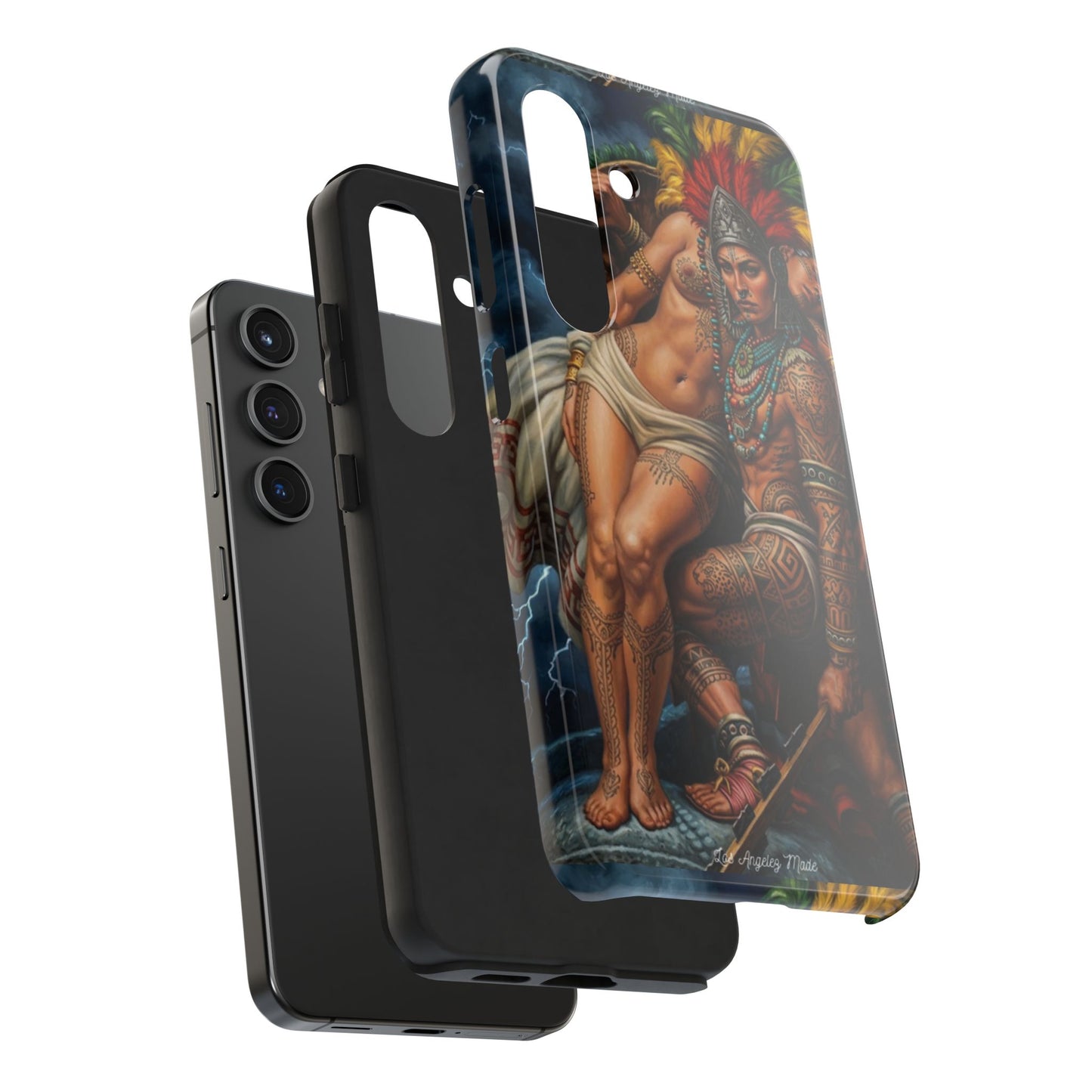 Los Angelez Made x Aztec Lesbian Pride Tough Phone Case