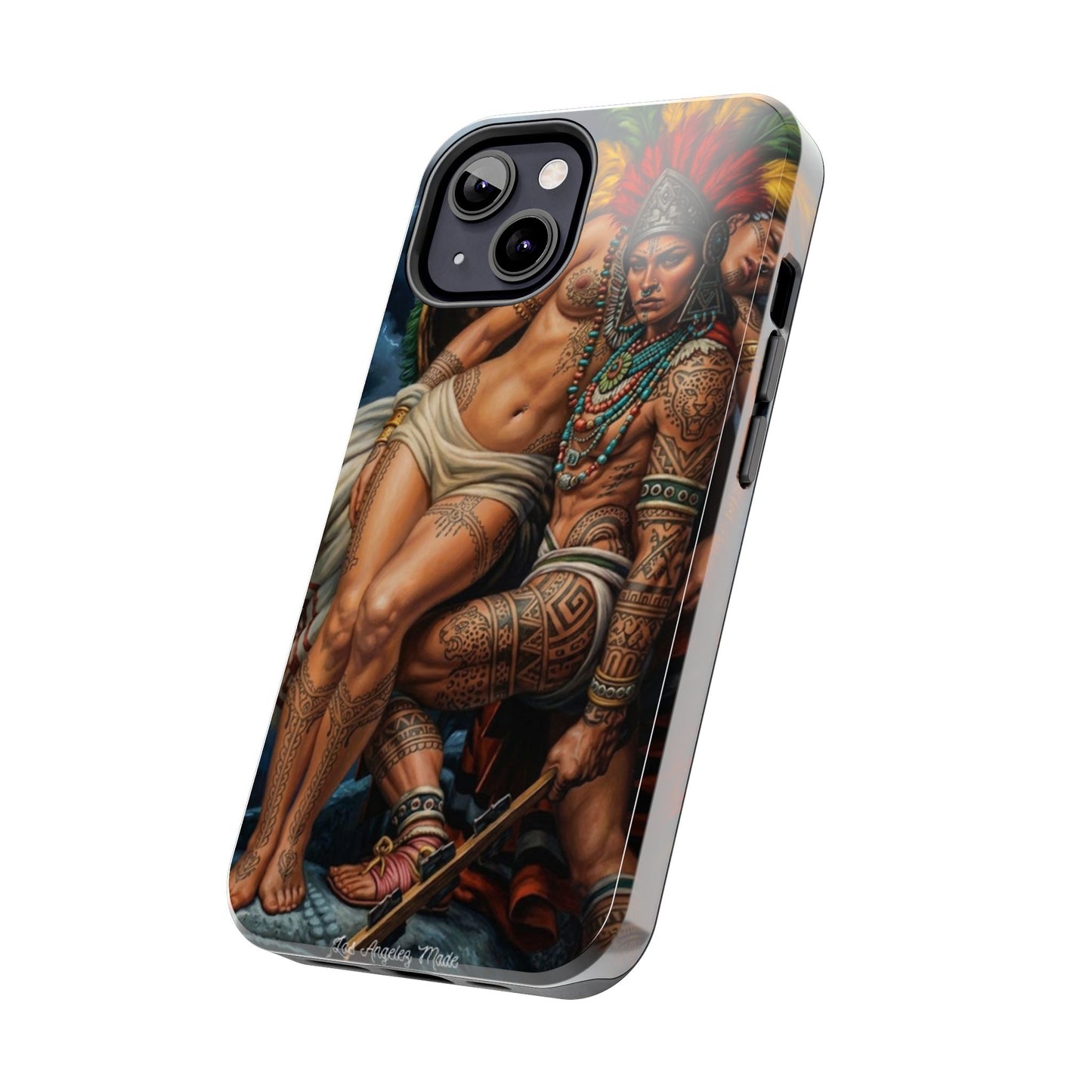 Los Angelez Made x Aztec Lesbian Pride Tough Phone Case