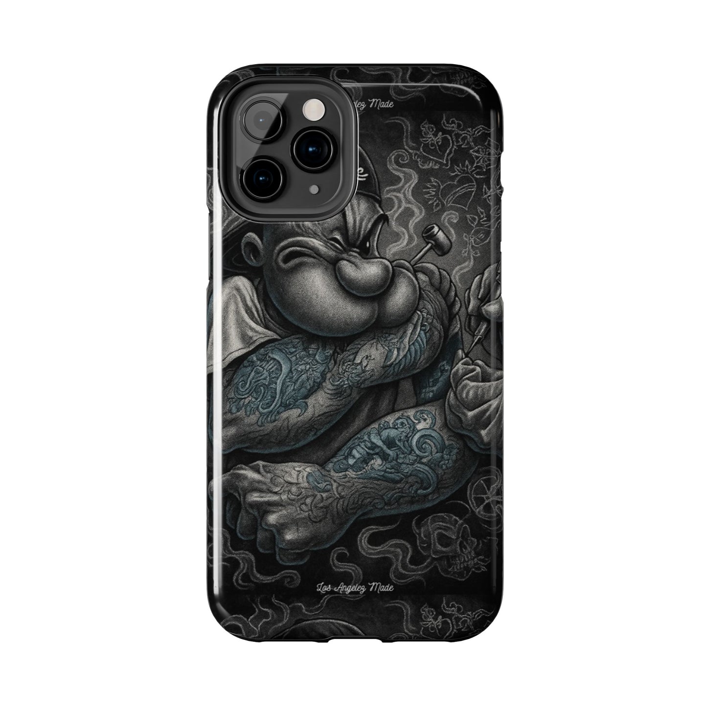 Los Angelez Made x Popeye Getting Tatted Tough Phone Case
