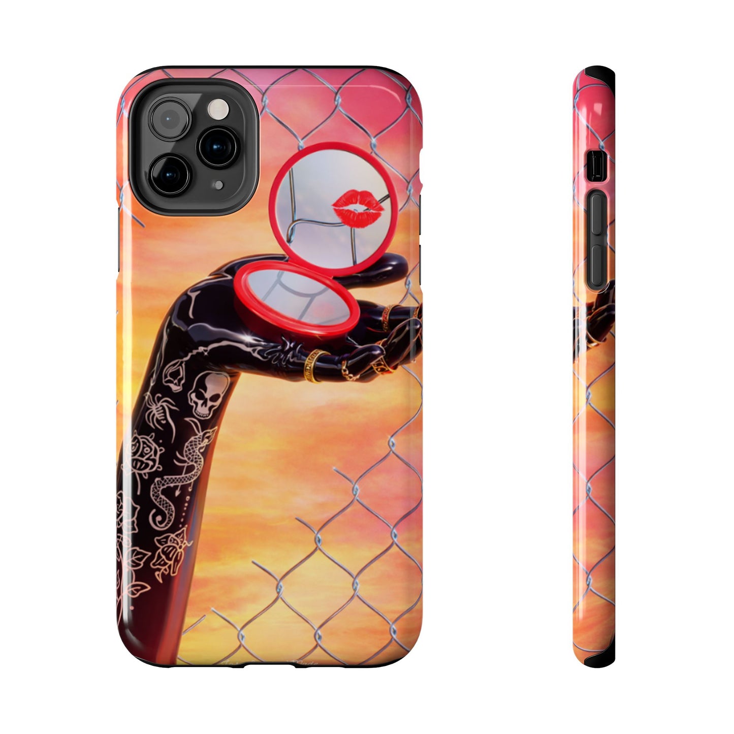 Los Angelez Made x Compact Kiss Tough Phone Case