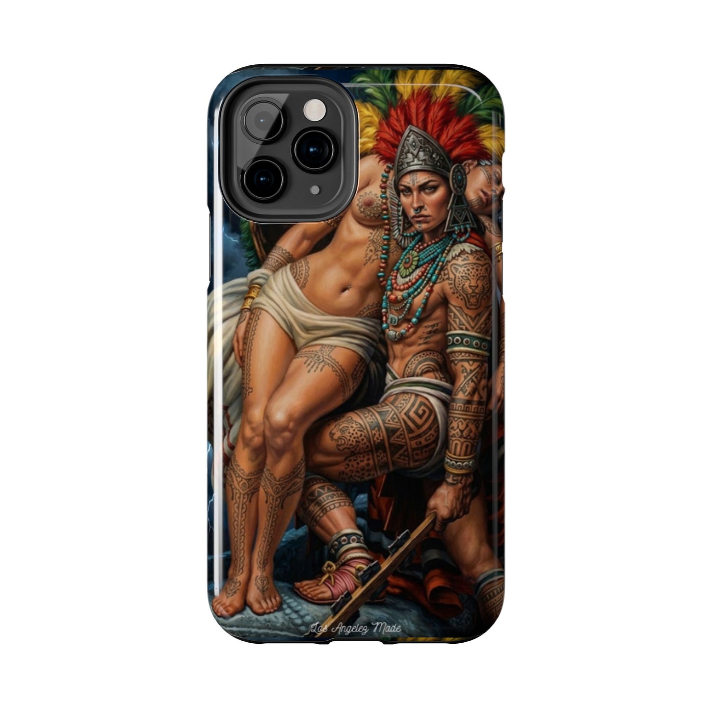 Los Angelez Made x Aztec Lesbian Pride Tough Phone Case