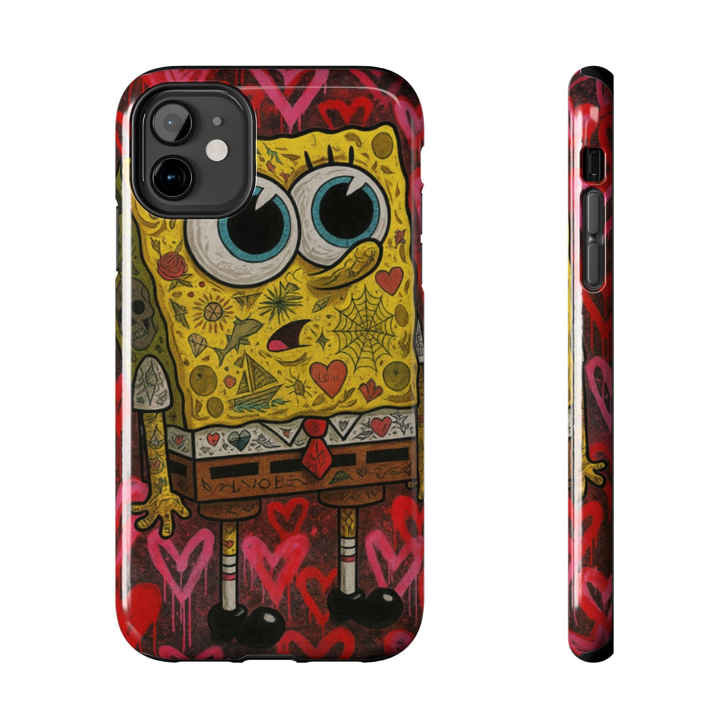 Los Angelez Made x Tatted Spongebob Tough Phone Case