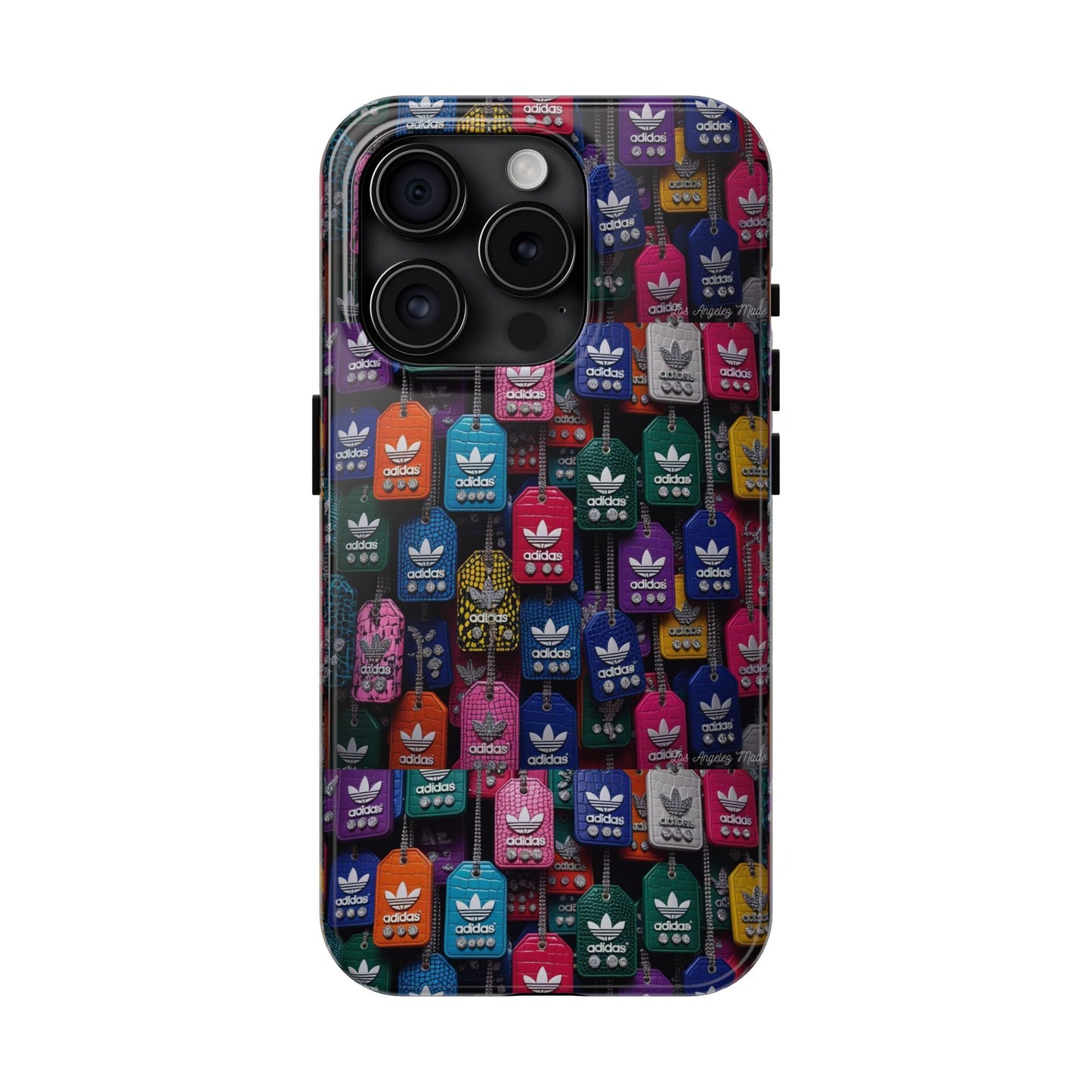 Los Angelez Made x Adidas Leather Tags Tough Phone Case