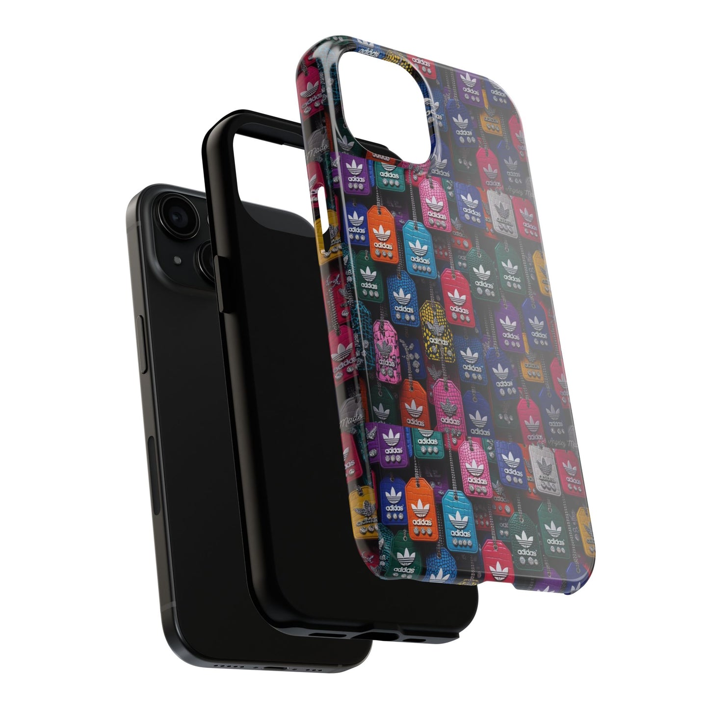 Los Angelez Made x Adidas Leather Tags Tough Phone Case