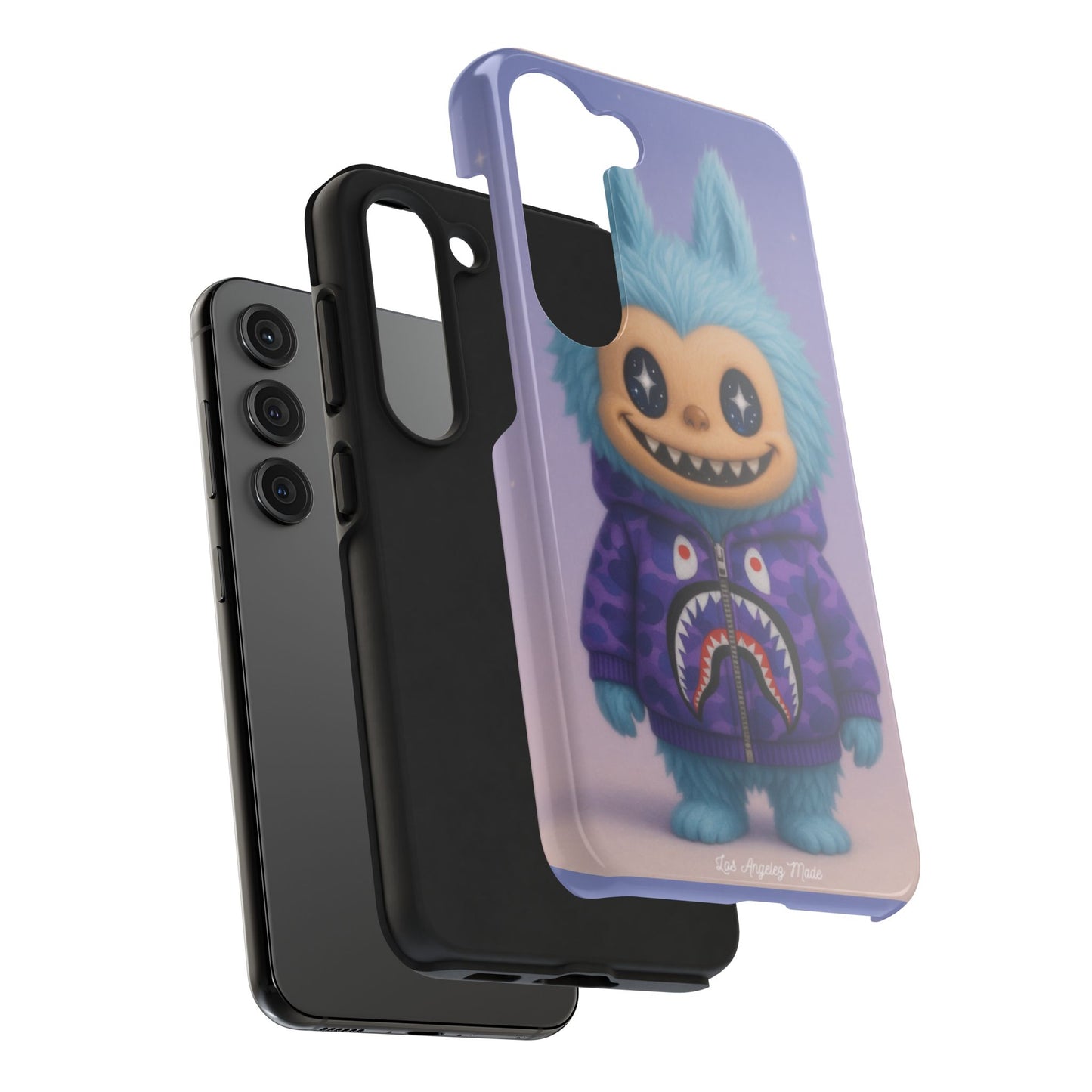 Los Angelez Made x Labubu BAPE Hoodie Tough Phone Case