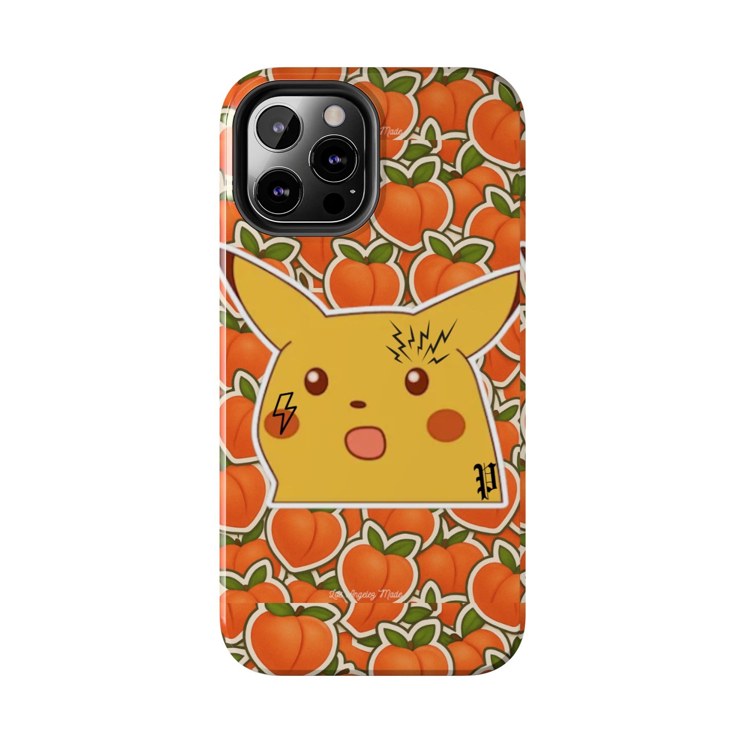 Los Angelez Made x Shocked Pika Peach Tough Phone Case