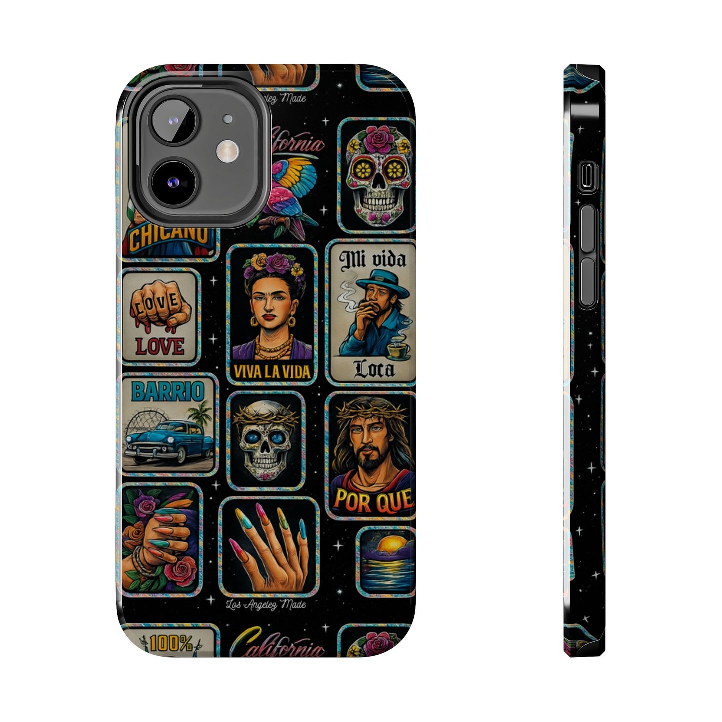 Los Angelez Made x Chicano Vintage Stickers Tough Phone Case