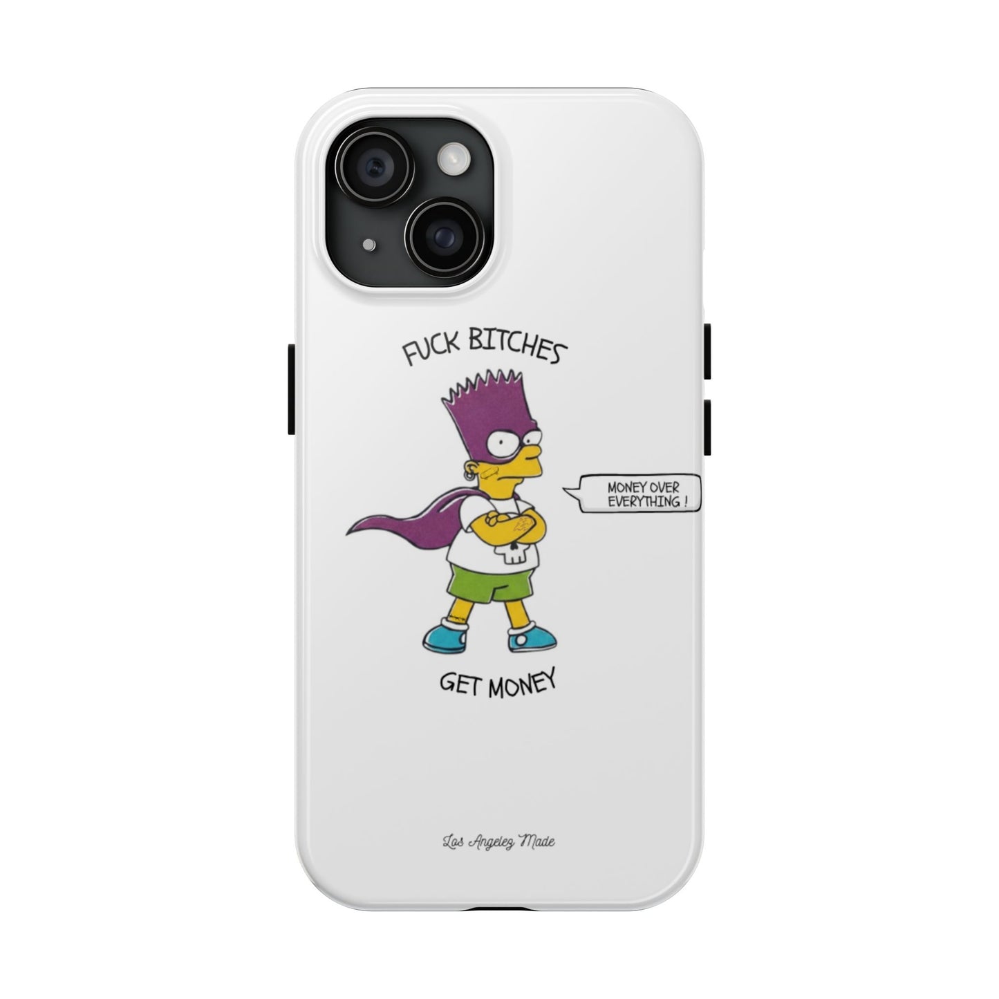 Los Angelez Made x Bart Get Money Tough Phone Case
