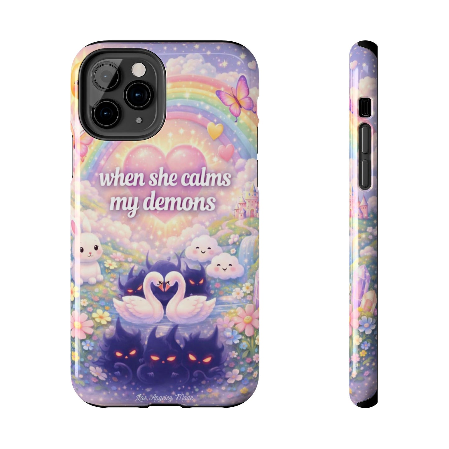 Los Angelez Made x ''When She Calms My Demons'' Tough Phone Case