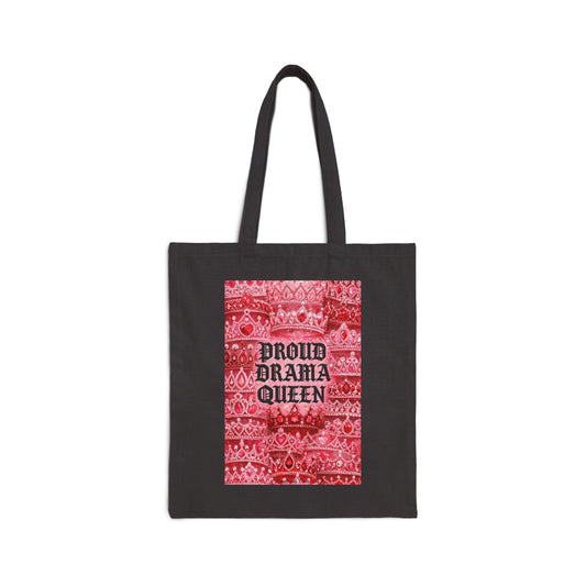 Los Angelez Made x Proud Drama Queen Cotton Canvas Tote