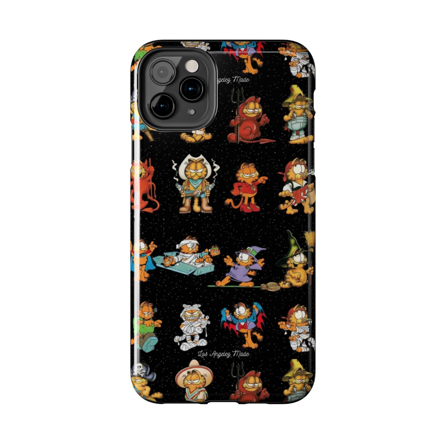 Los Angelez Made x Garfield Halloween Sticker Sheet Tough Phone Case