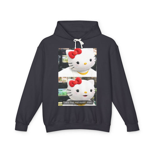 Los Angelez Made x Hello Kitty x Lil B Meme Unisex Lightweight Hooded Sweatshirt
