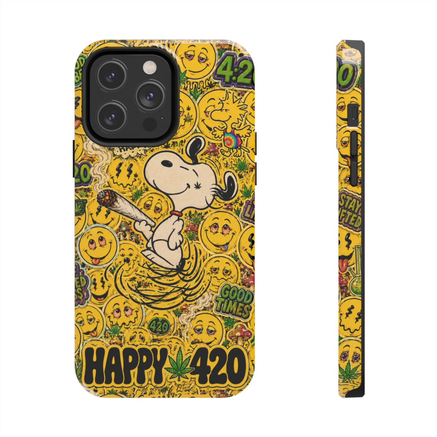 Los Angelez Made x 420 Happy Snoopy Tough Phone Case