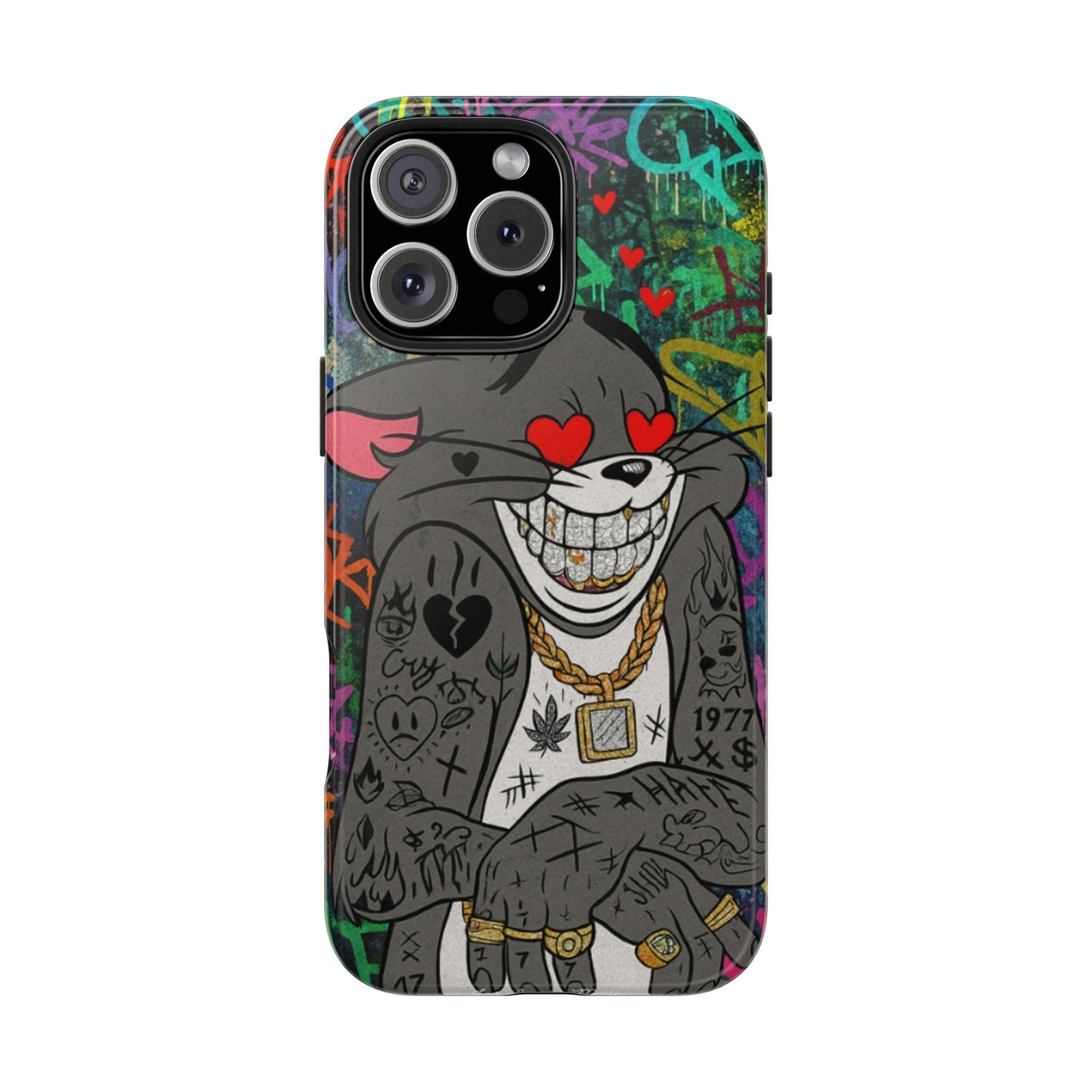 Los Angelez Made x Tom In Love Tough Phone Case