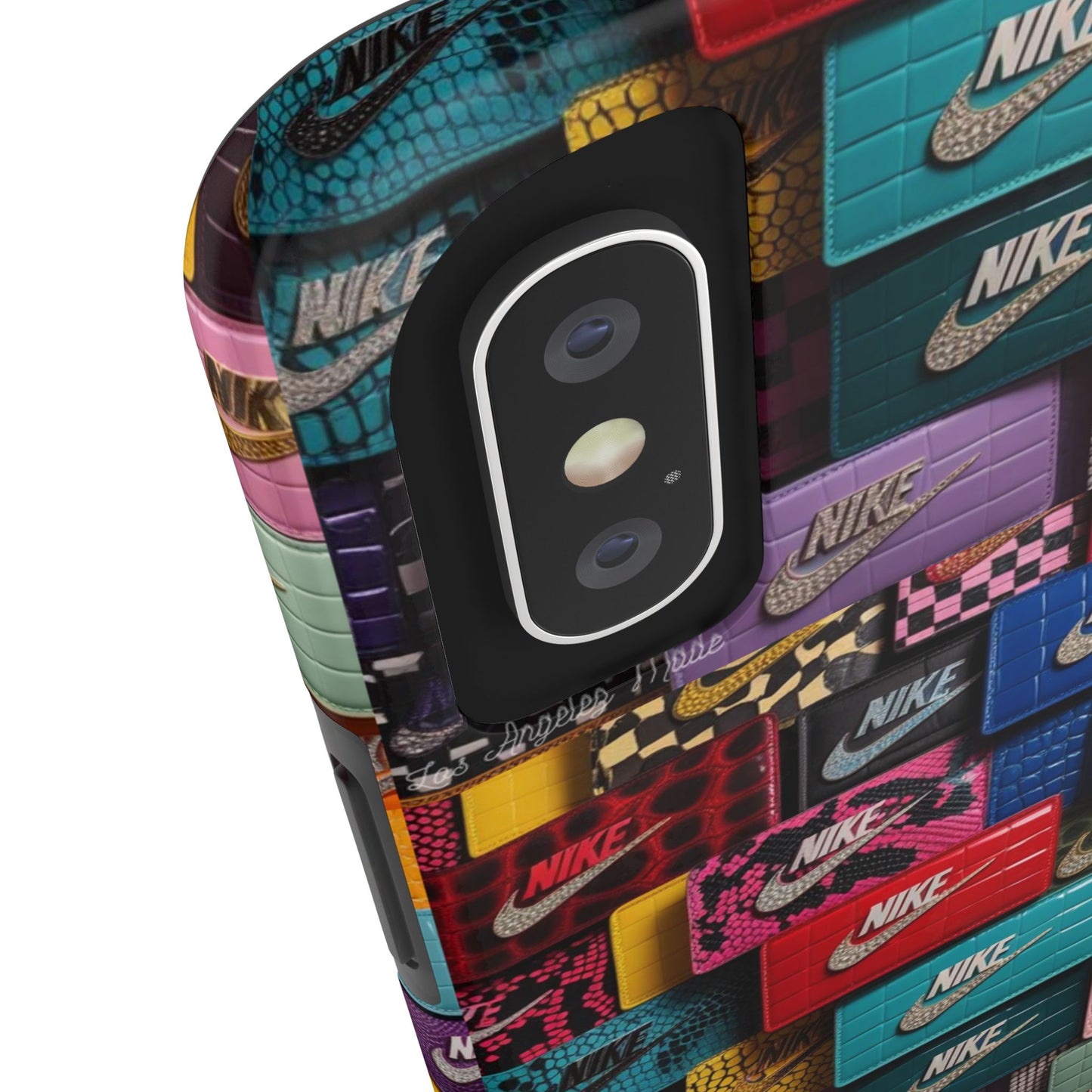 Los Angelez Made x Nike Leather Tags Tough Phone Case