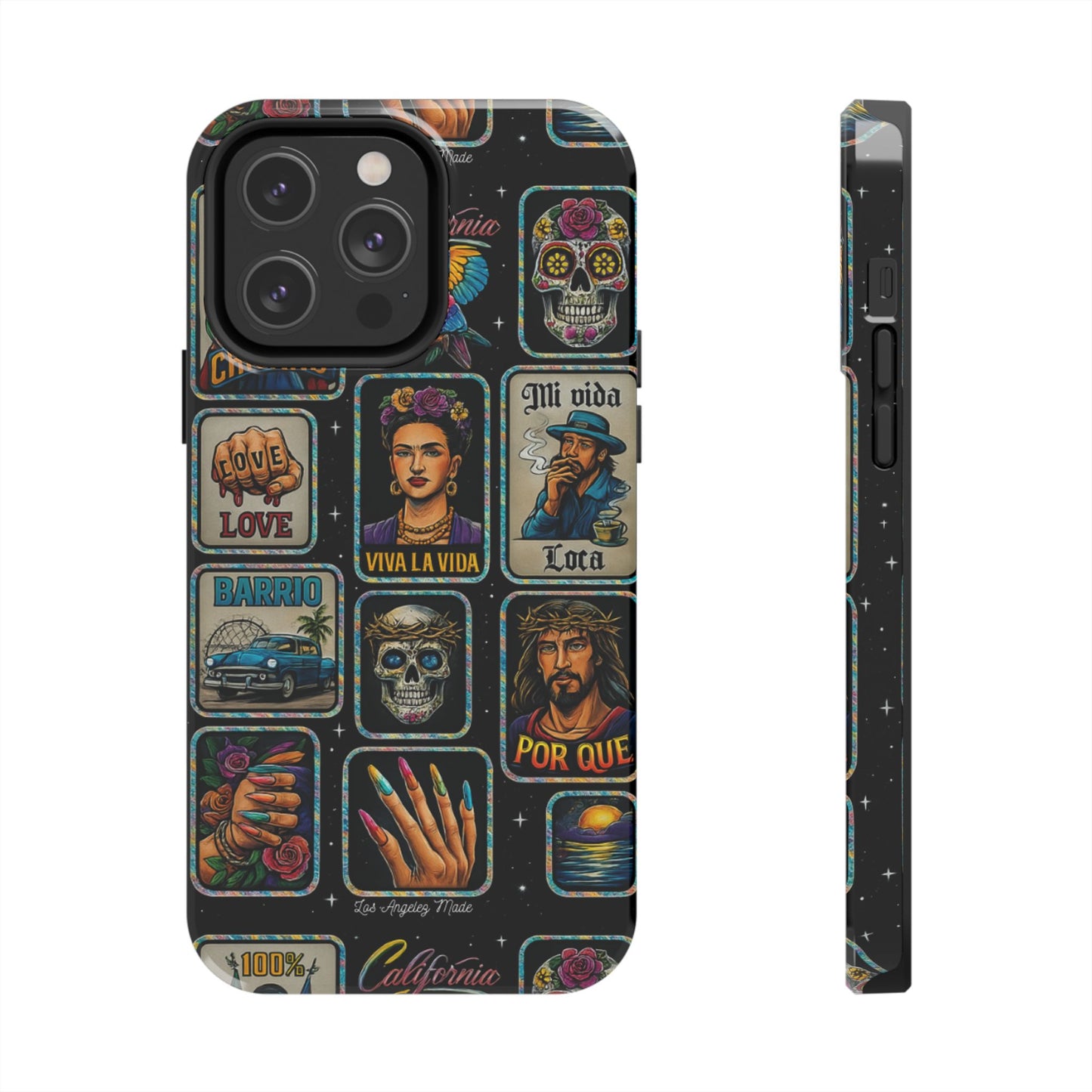 Los Angelez Made x Chicano Vintage Stickers Tough Phone Case
