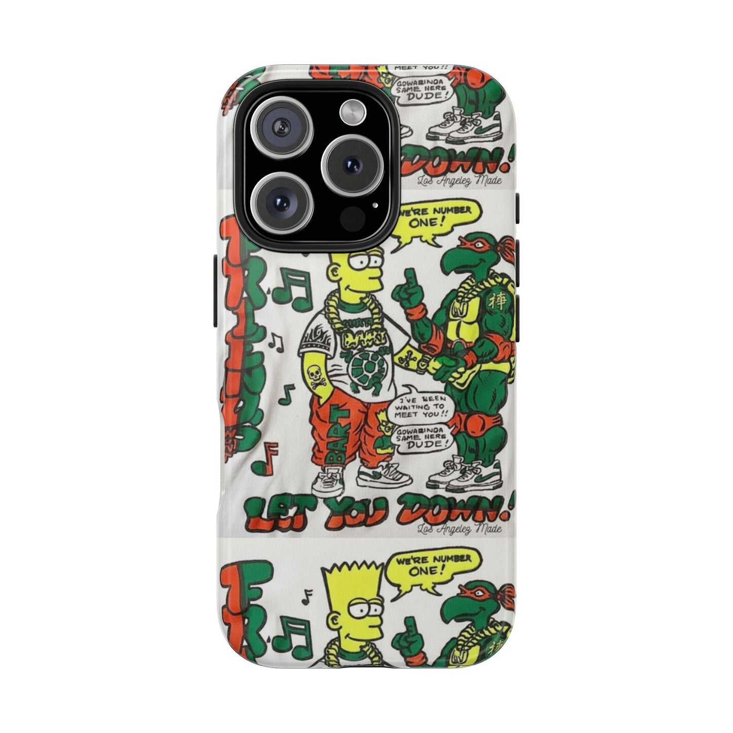 Los Angelez Made x Bart & TMNT Tough Phone Case