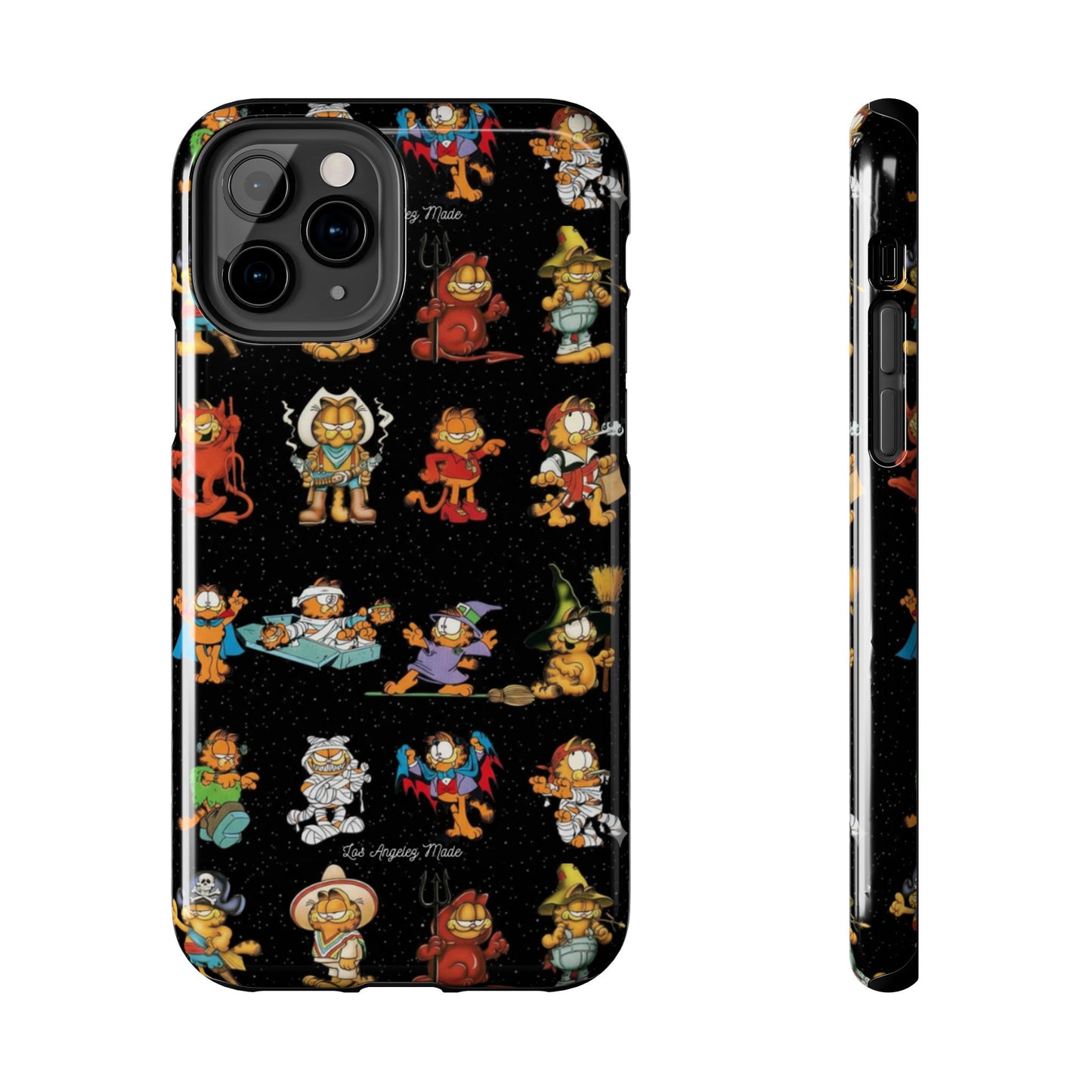 Los Angelez Made x Garfield Halloween Sticker Sheet Tough Phone Case
